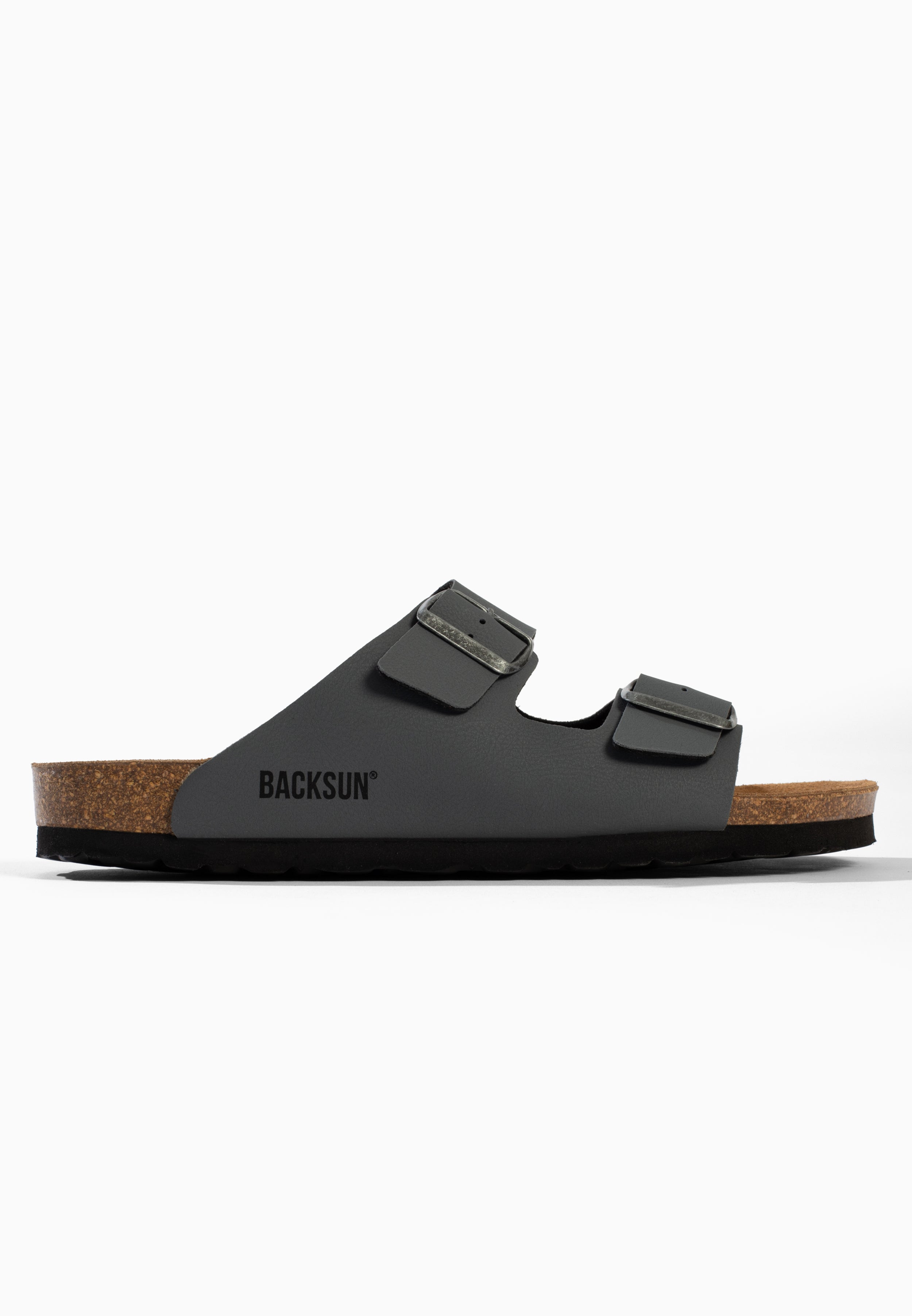 Sandales Bali 2 Brides Gris foncé