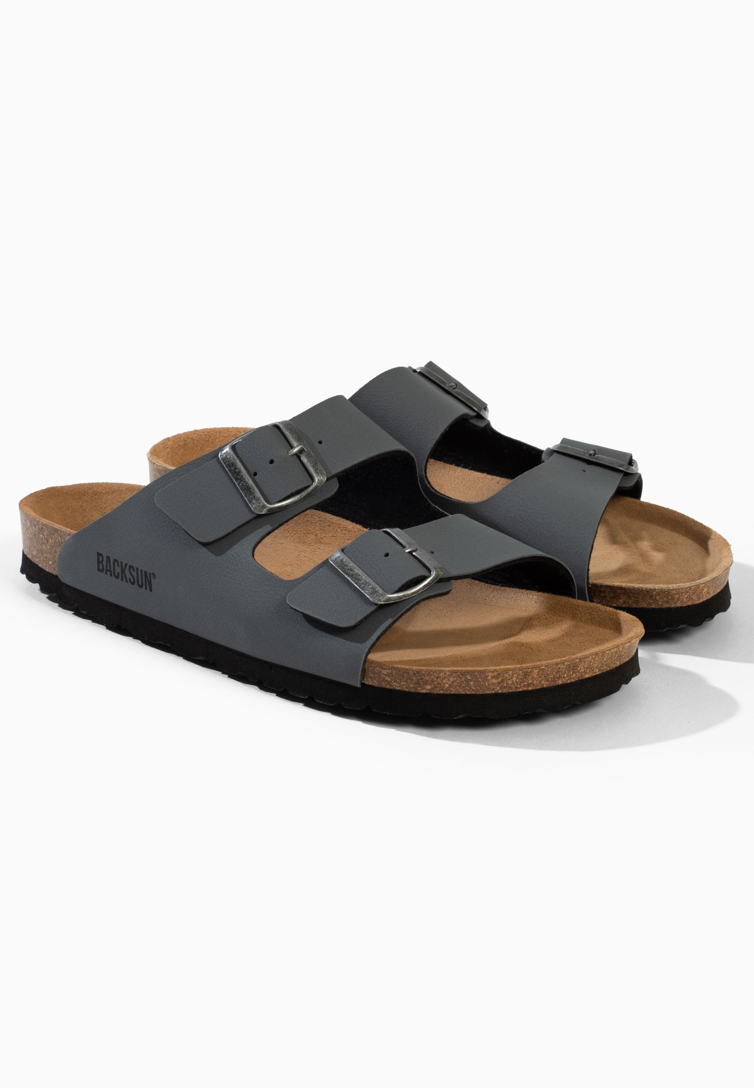 Sandales Bali 2 Brides Gris foncé