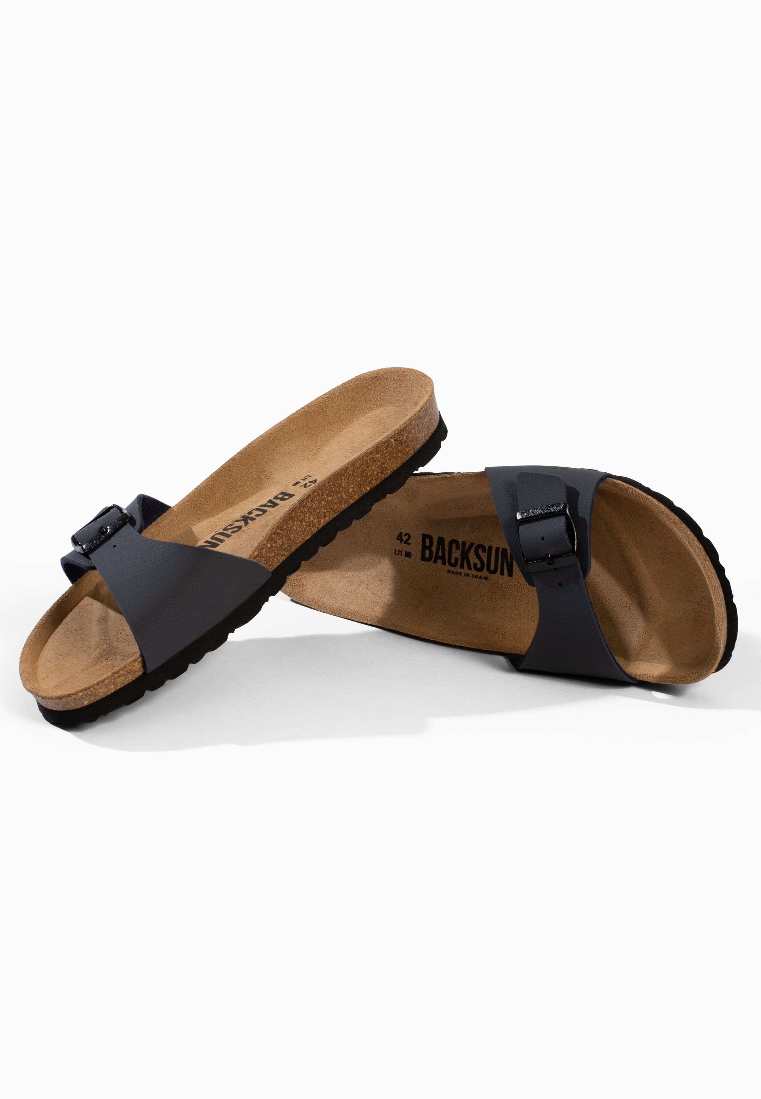 Sandales Paris 1 Bride Beu marine foncé