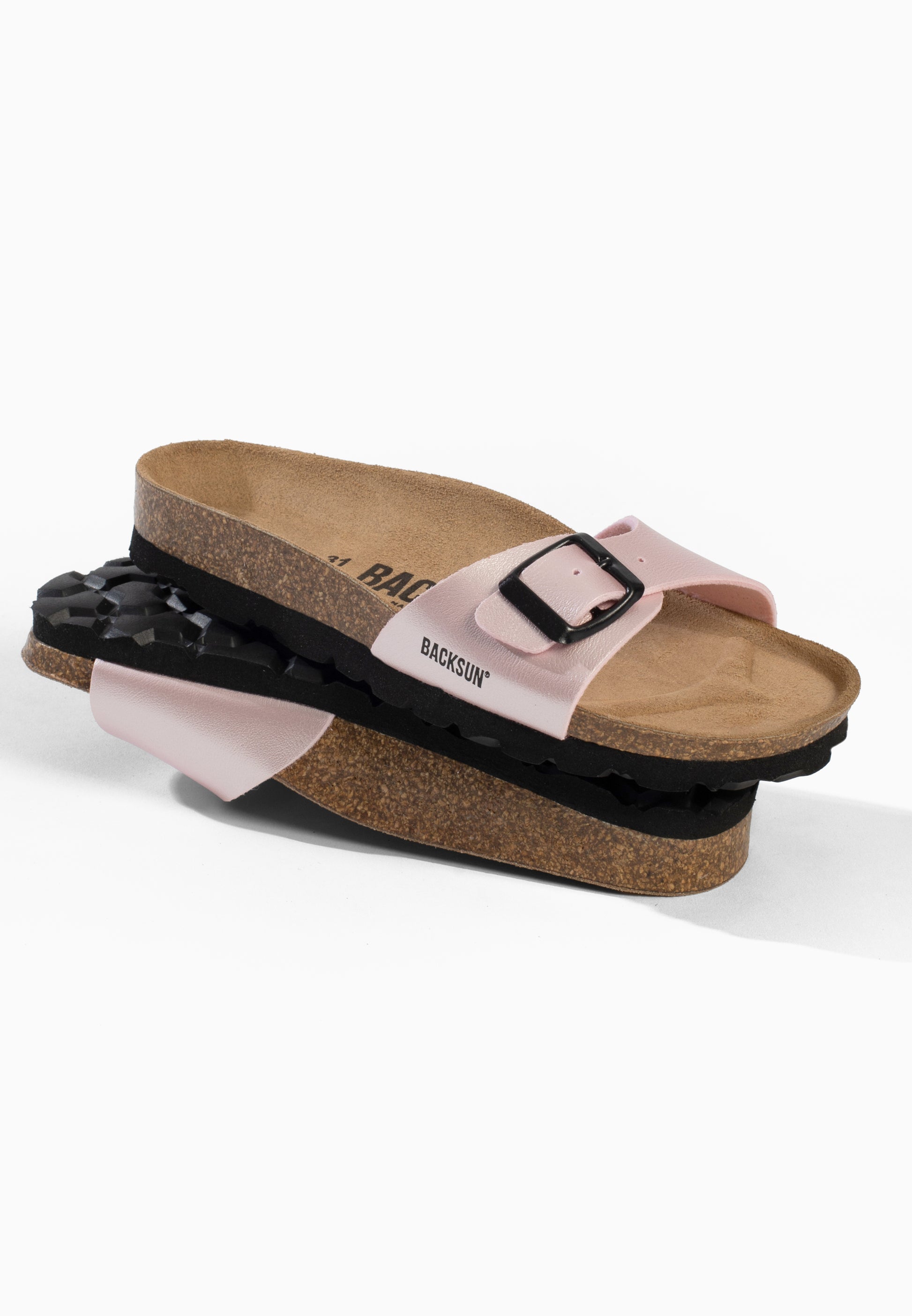 Sandales 1 Bride Paris Rose
