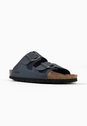 Bali Navy Blue 2-Strap Sandals