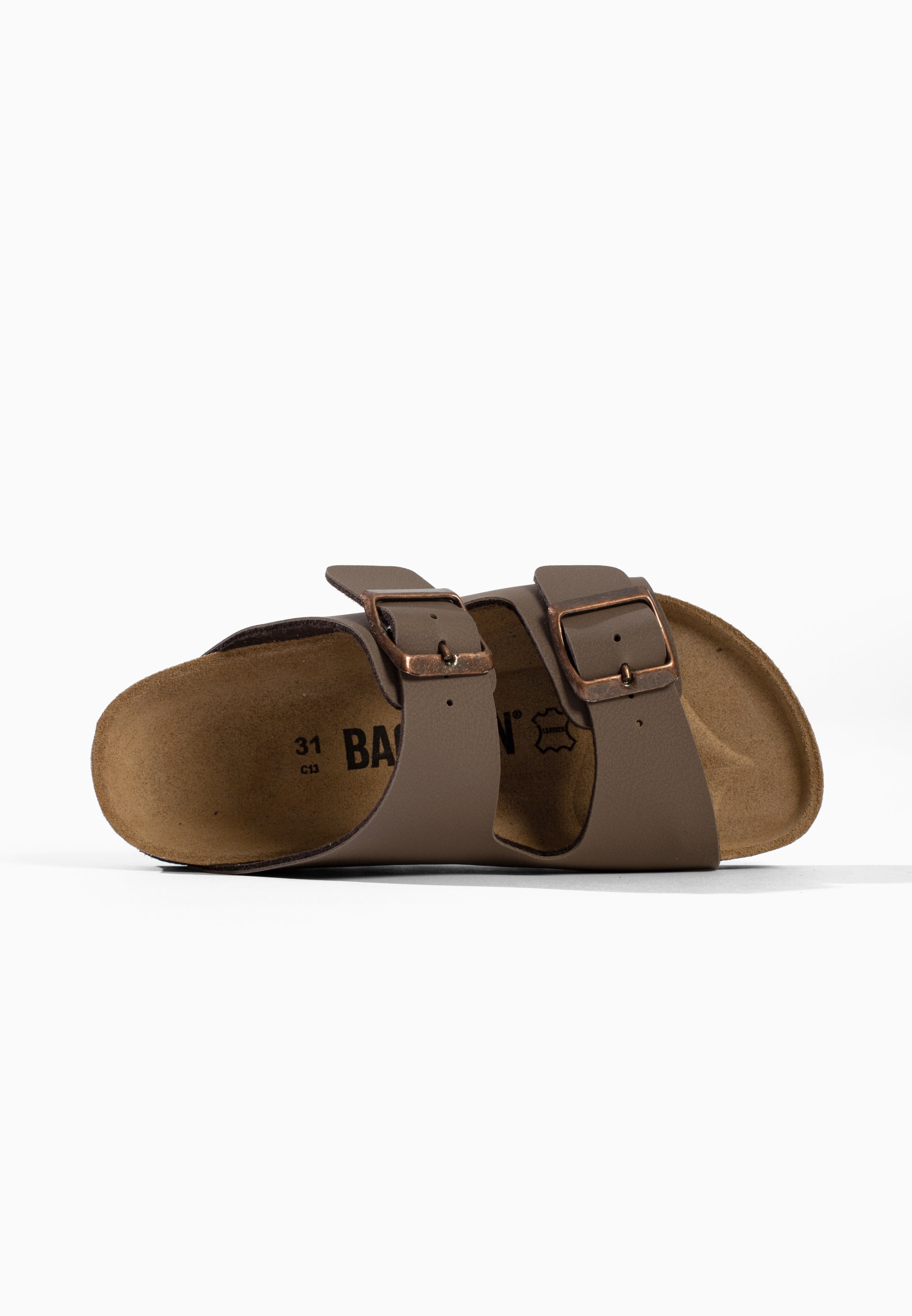 Sandales 2 Brides Bali Marron