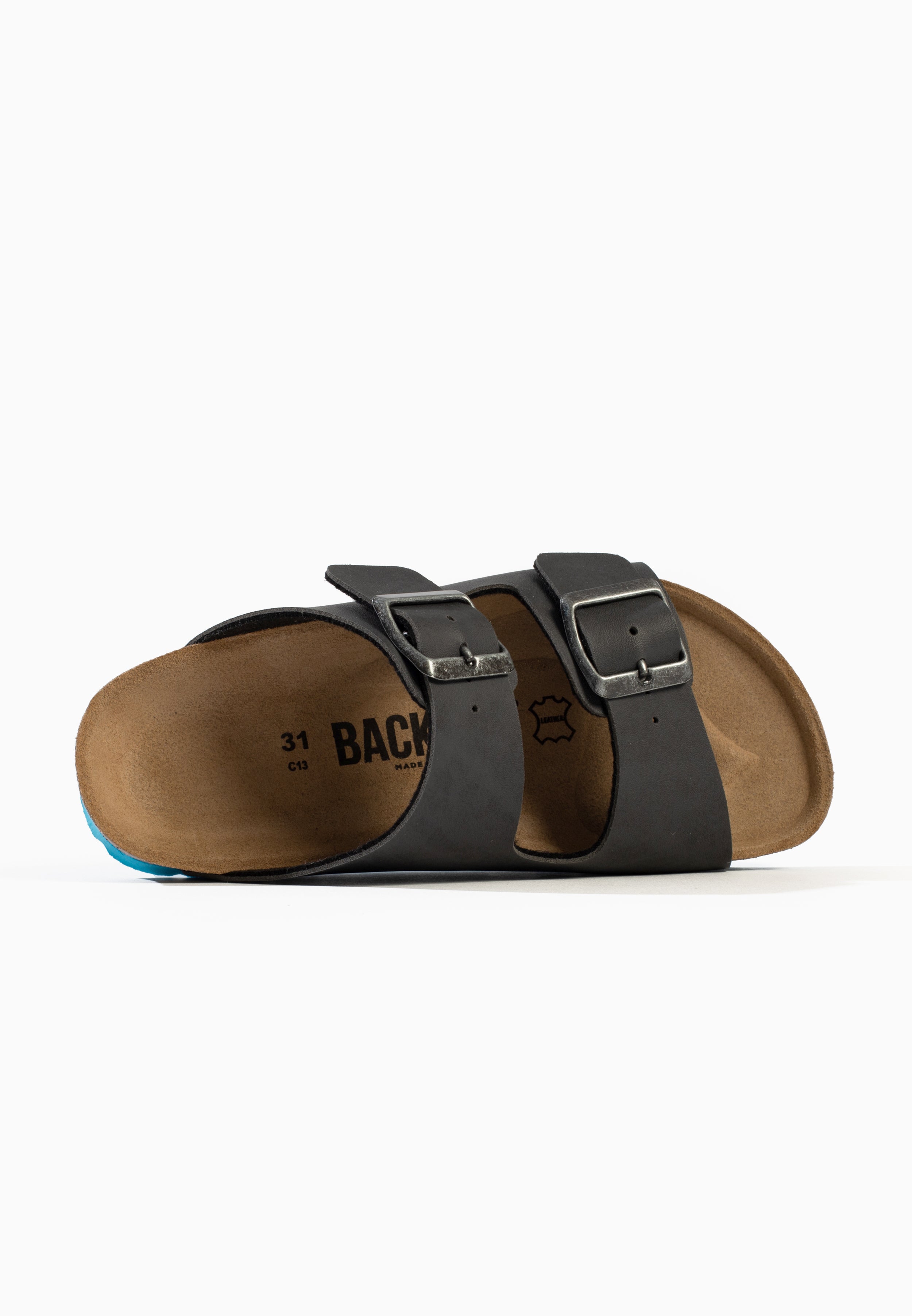 Sandales 2 Brides Bali Anthracite