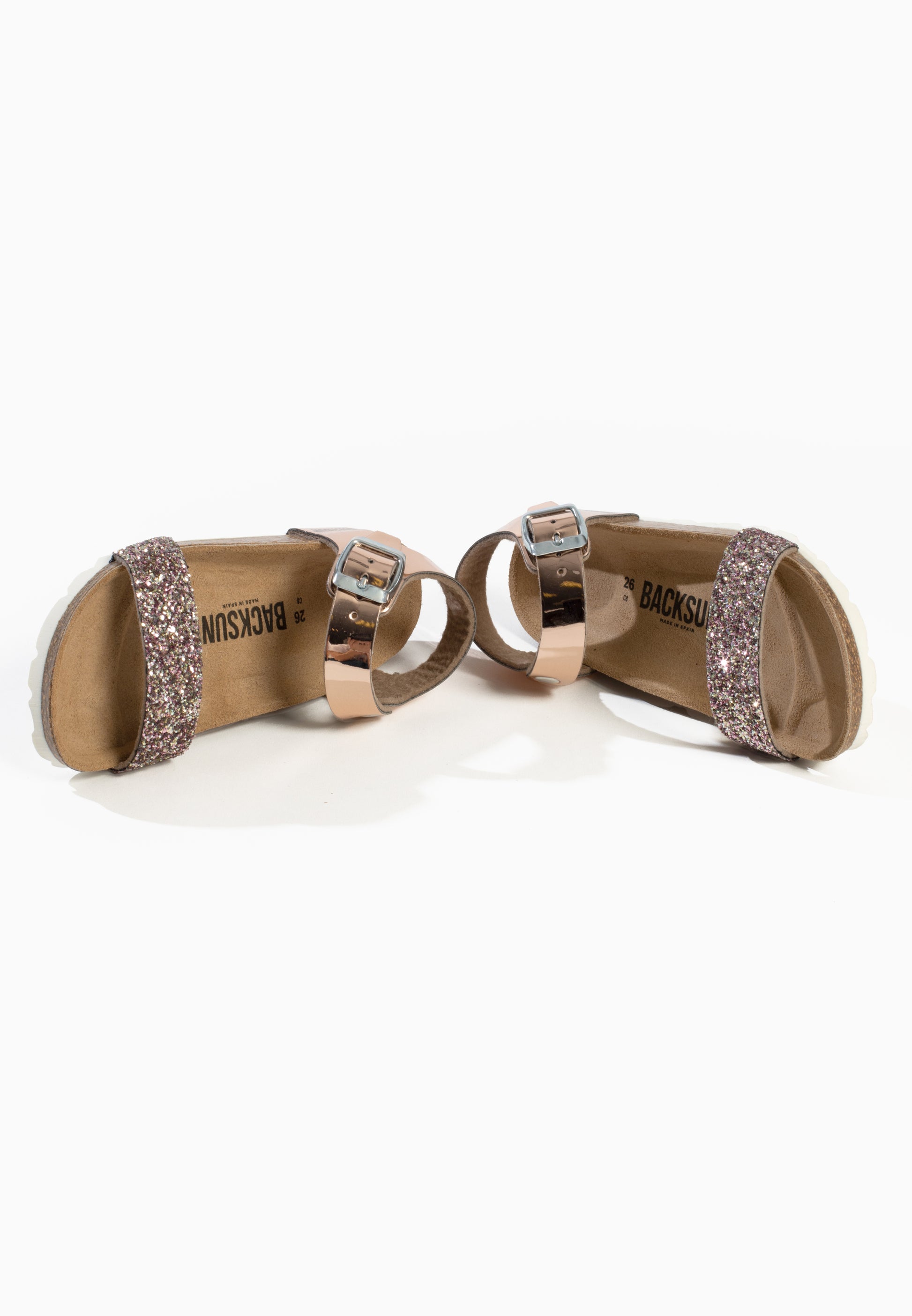 Sandales Shangri Multi-Brides Rose gold