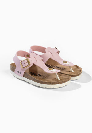 Trieste Rose Toe-Thong Sandals