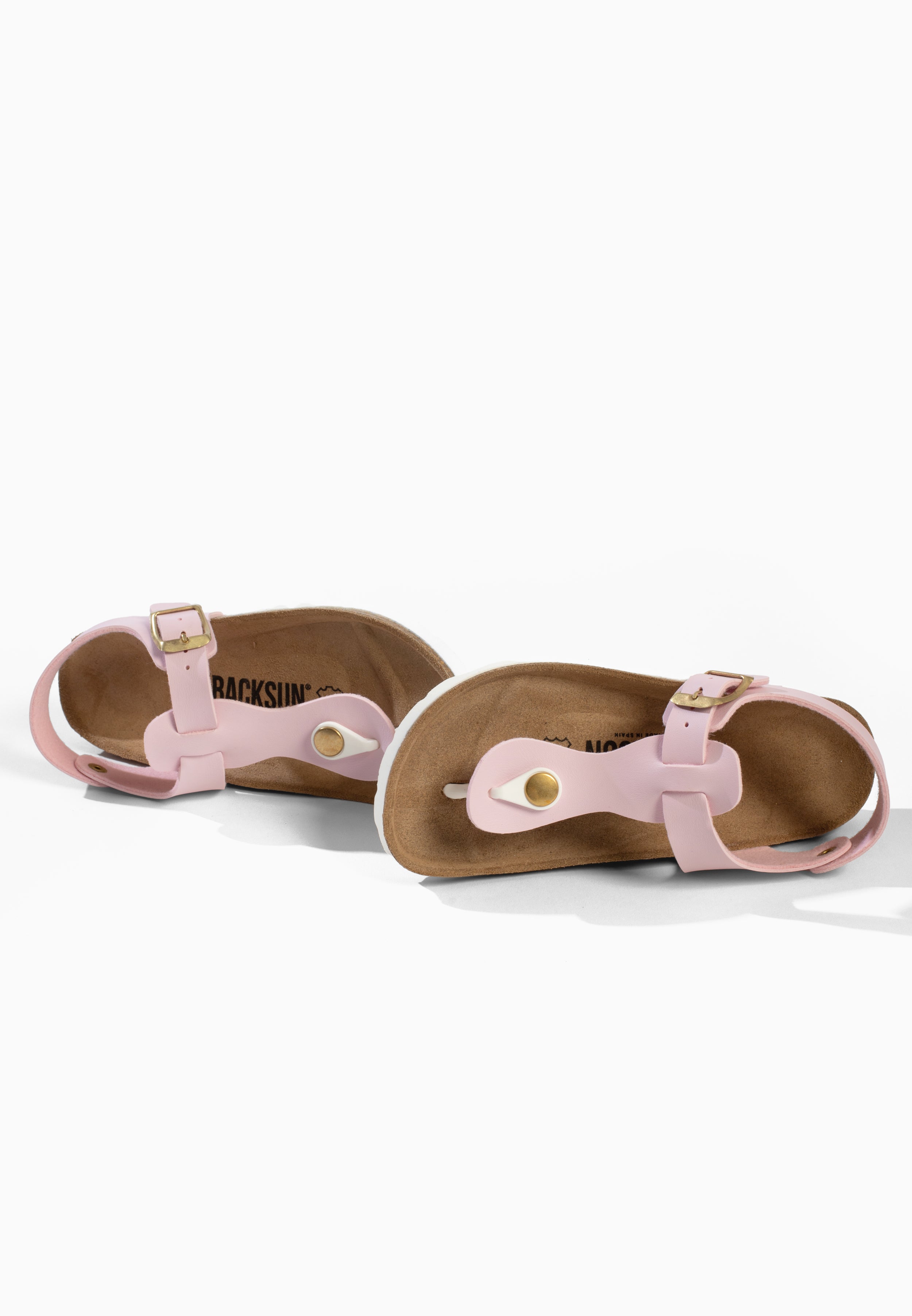 Sandales à Entre-doigts Trieste Rose