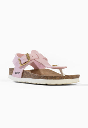Trieste Rose Toe-Thong Sandals