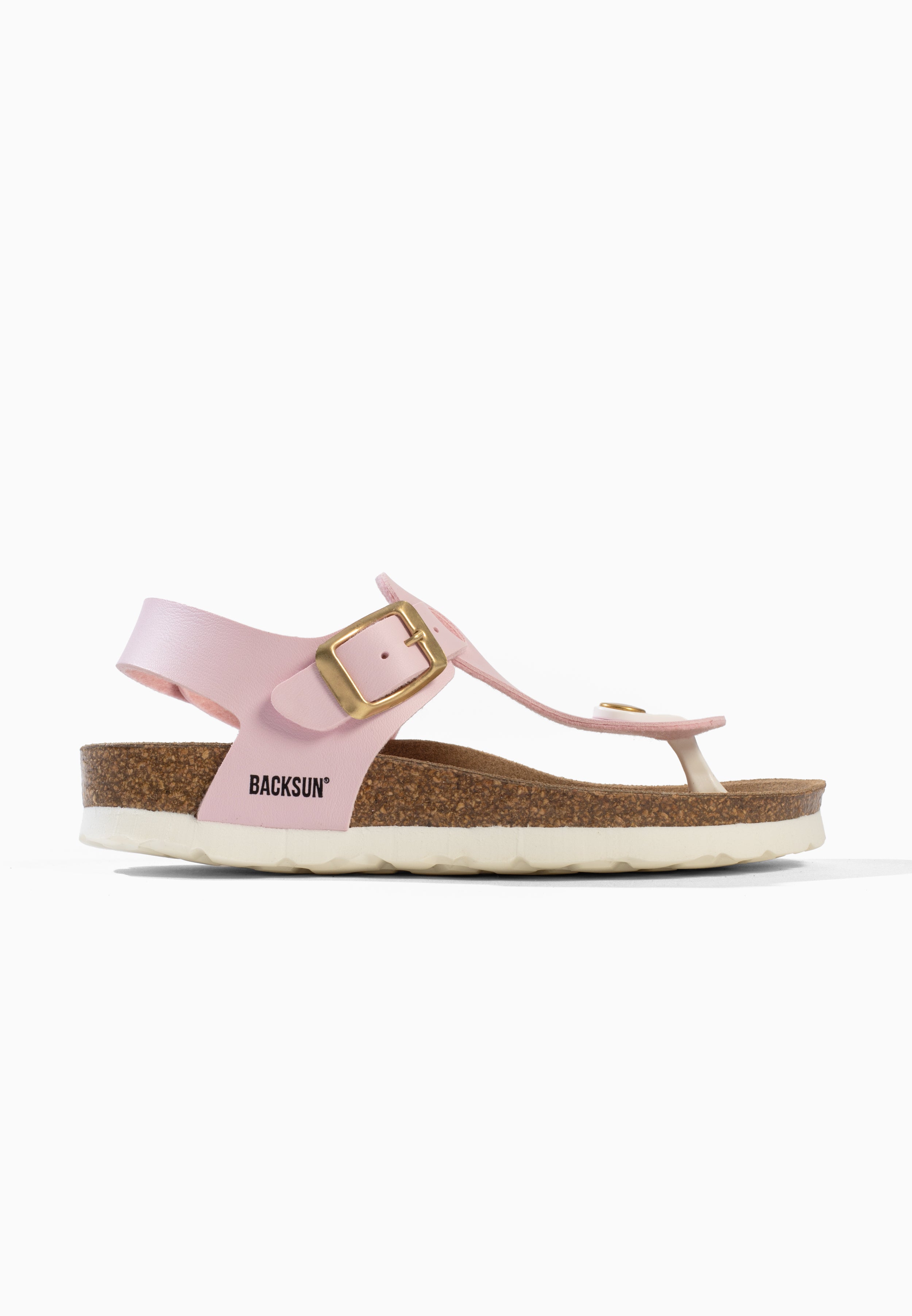 Sandales à Entre-doigts Trieste Rose