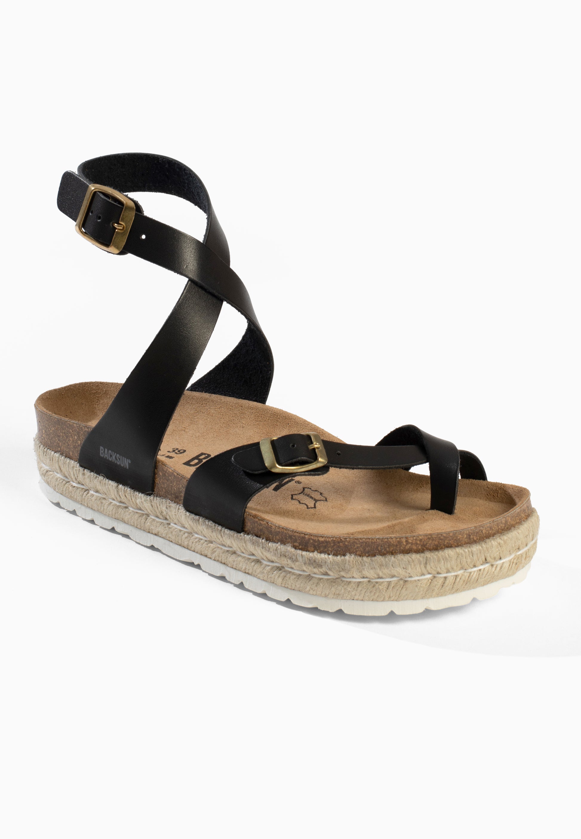 Sandales à Plateforme Dresde Noir