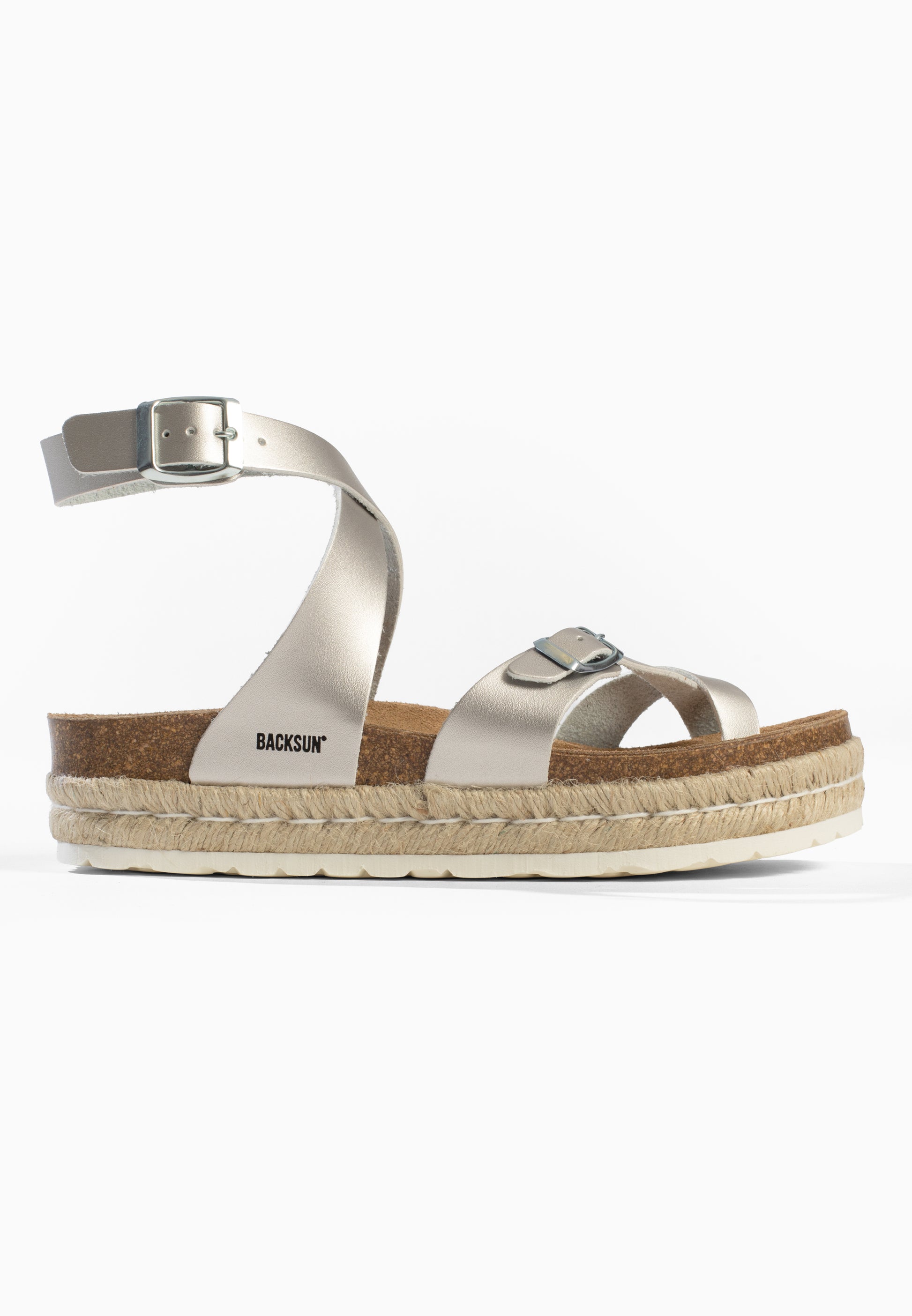 Dresden Silver Platform Sandals
