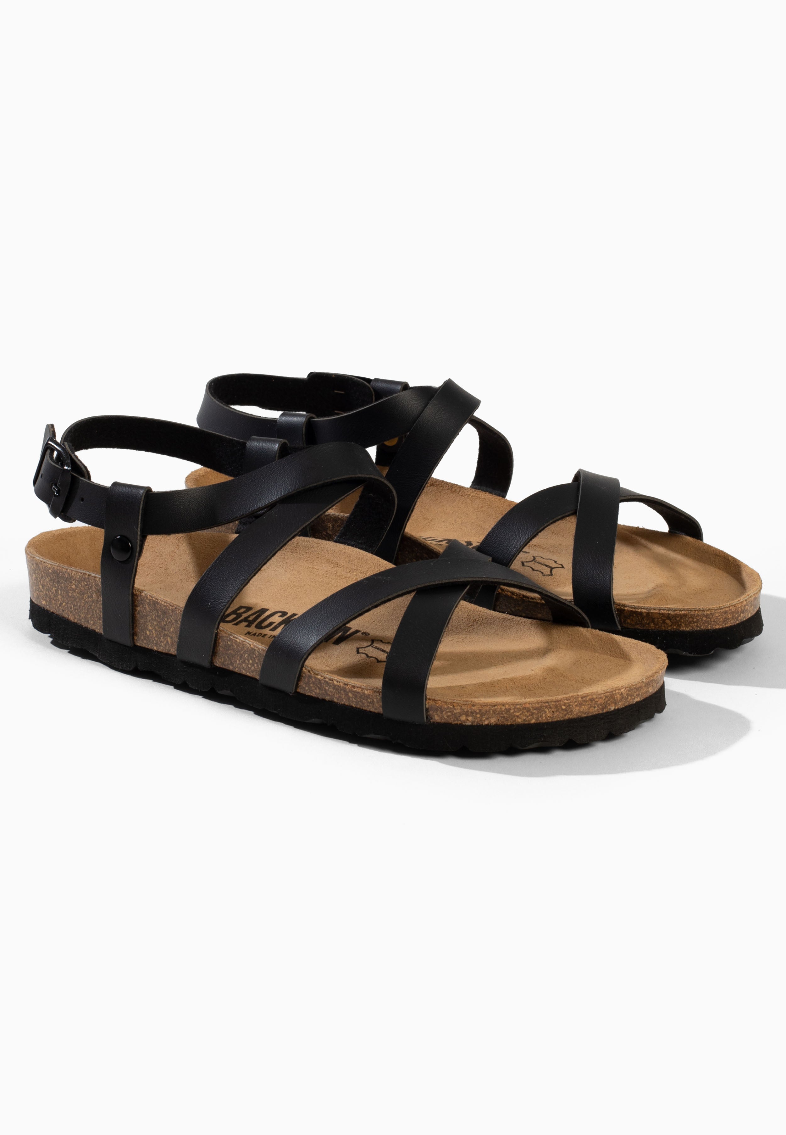 Sandales Vitoria Multi-Brides Noir