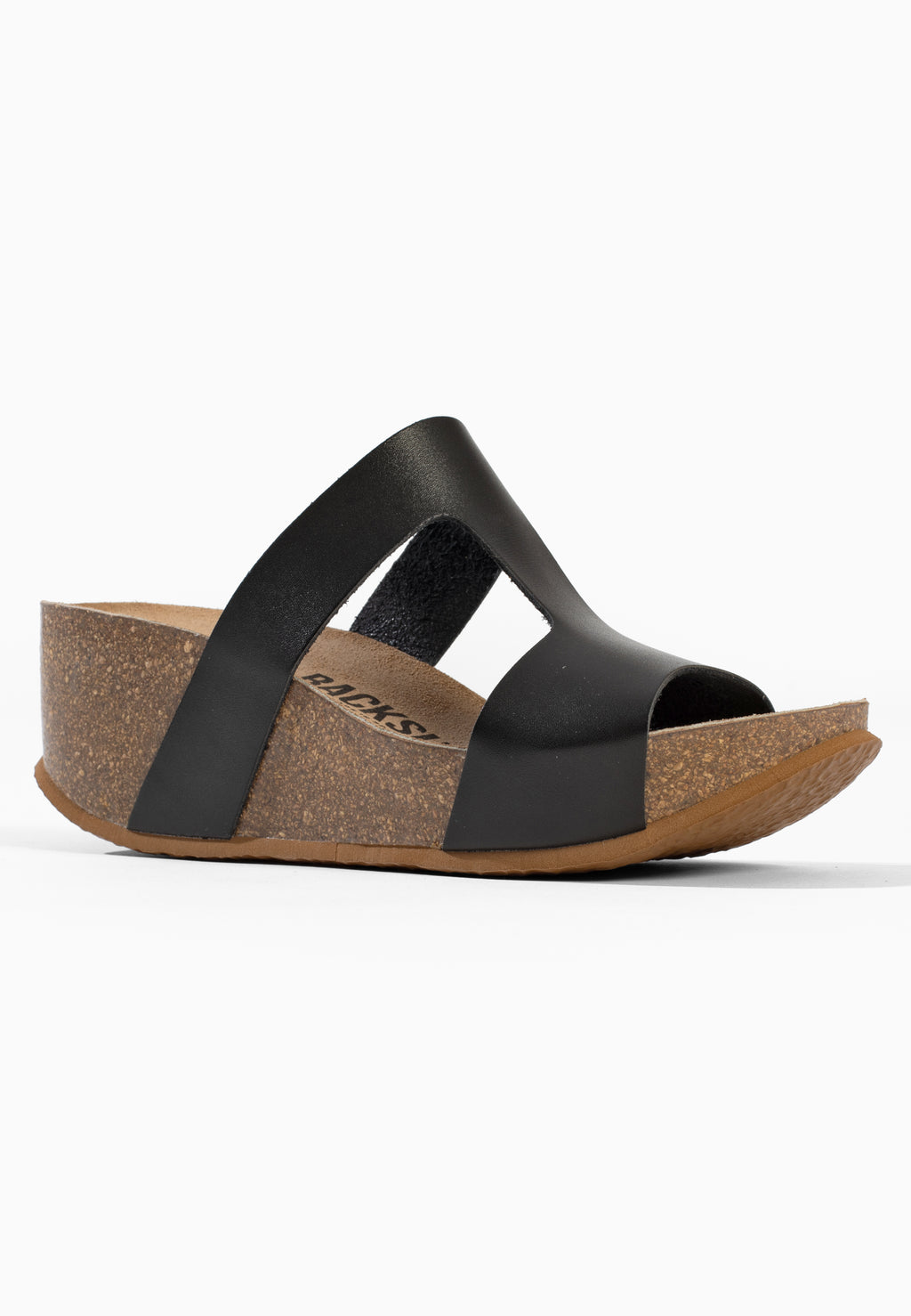 Jonava Schwarze Keil- und Halbkeilsandalen