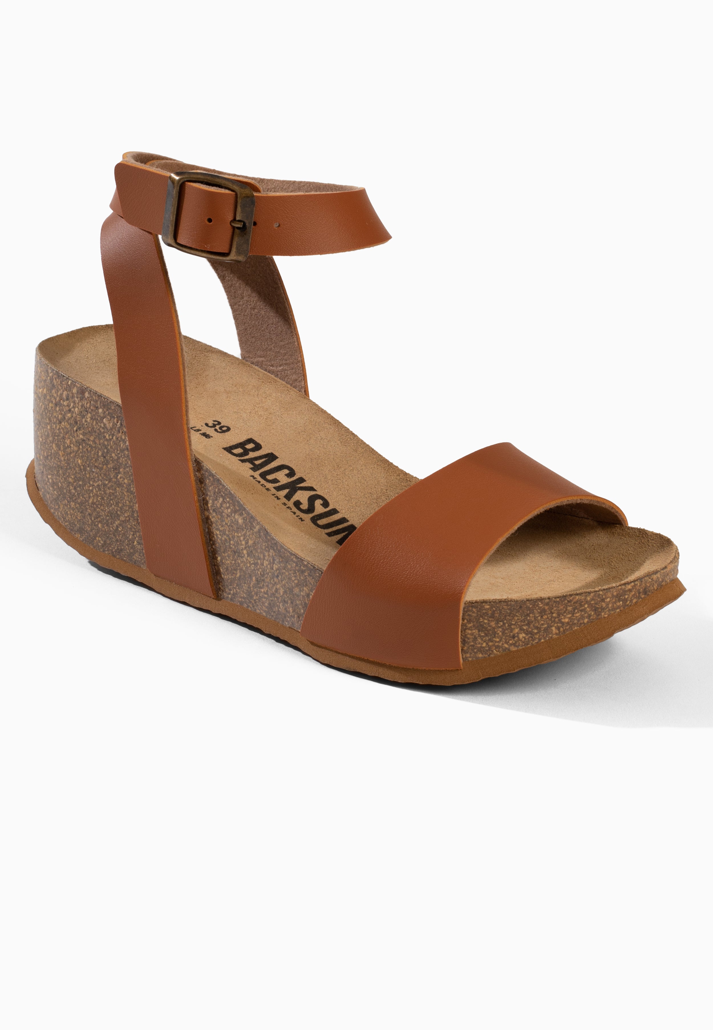 Sandales Surinam Compensées et semi-compensées Camel