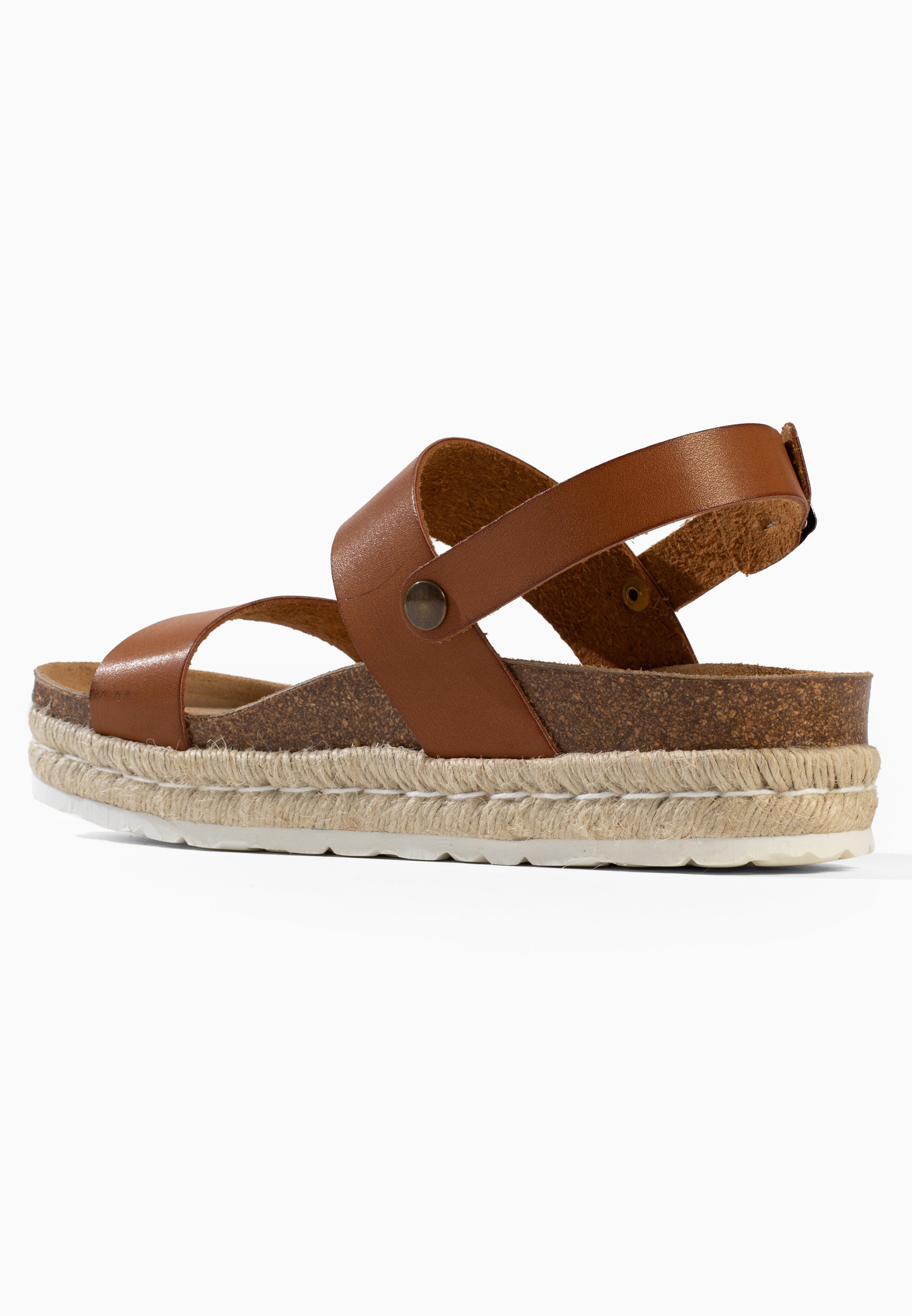 Sandales Diadema à plateforme Camel