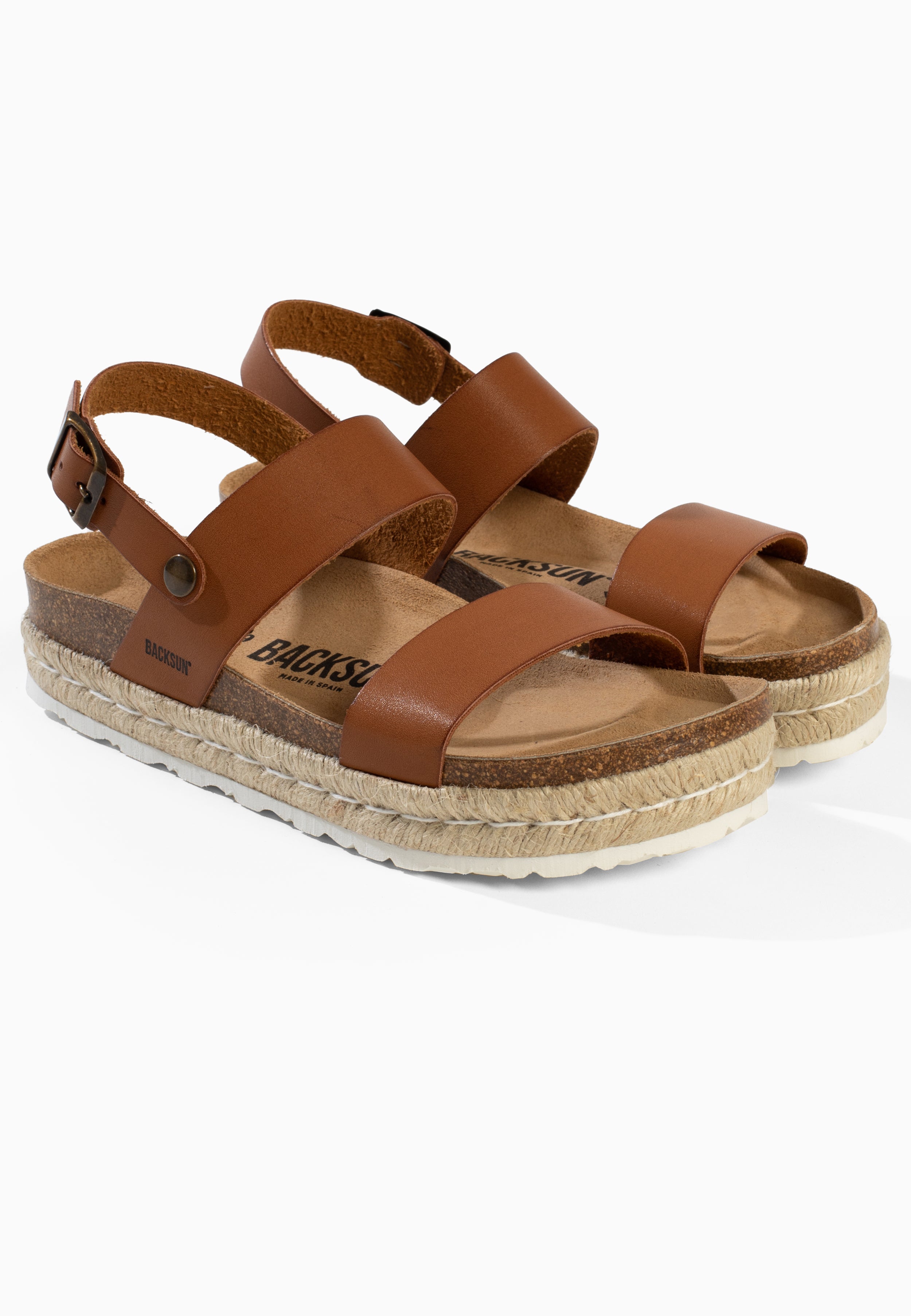 Sandales Diadema à plateforme Camel
