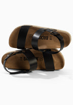 Diadema Black Platform Sandals