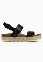 Diadema Black Platform Sandals