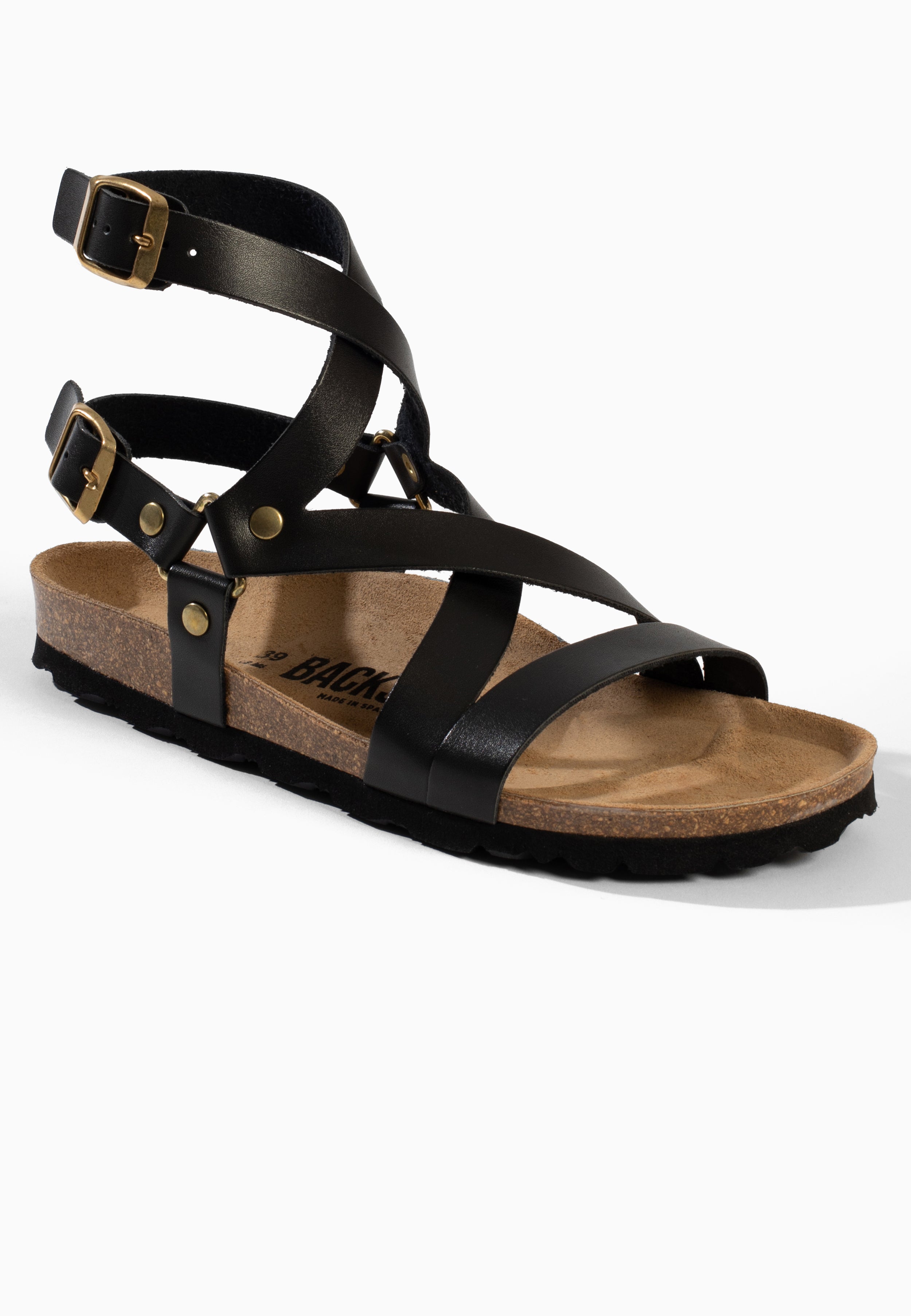 Sandales Chancay Multi-Brides Noir