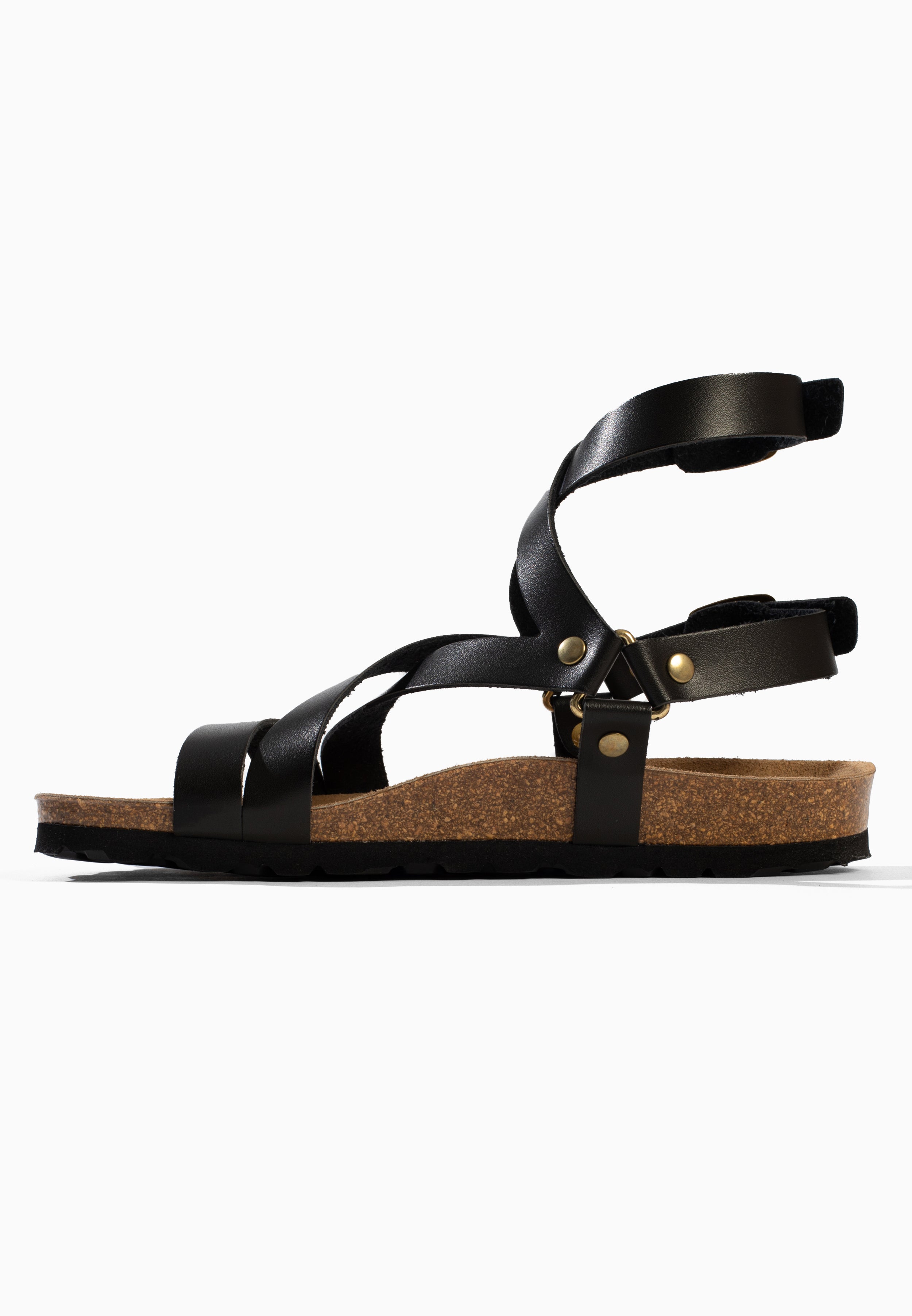 Sandales Chancay Multi-Brides Noir