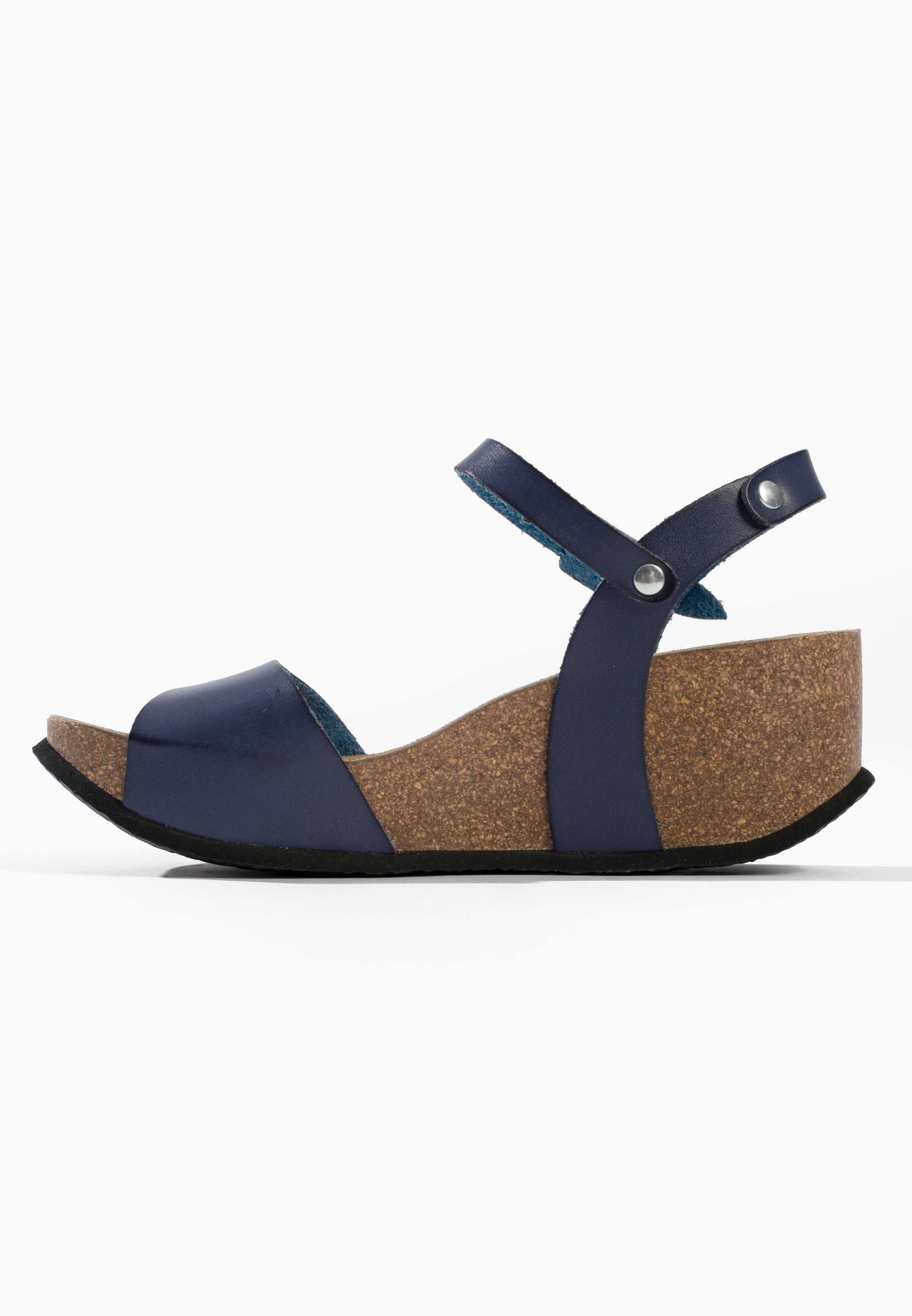Sandales Hong Kong Compensées et semi-compensées Bleu marine
