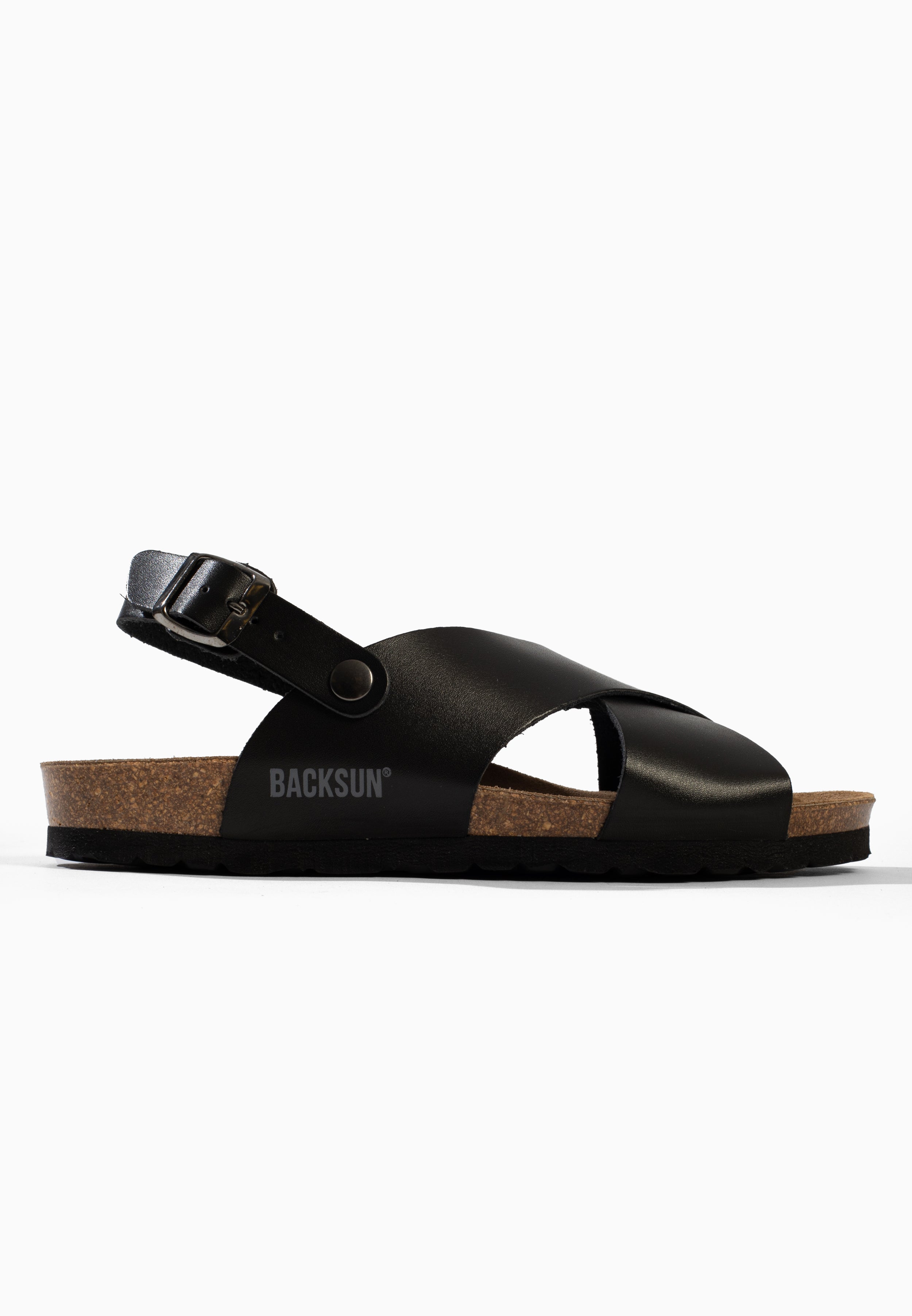 Sandales Manabi Multi-Brides Noir