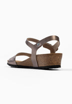 Sandales Calabria Compensées et semi-compensées Bronze