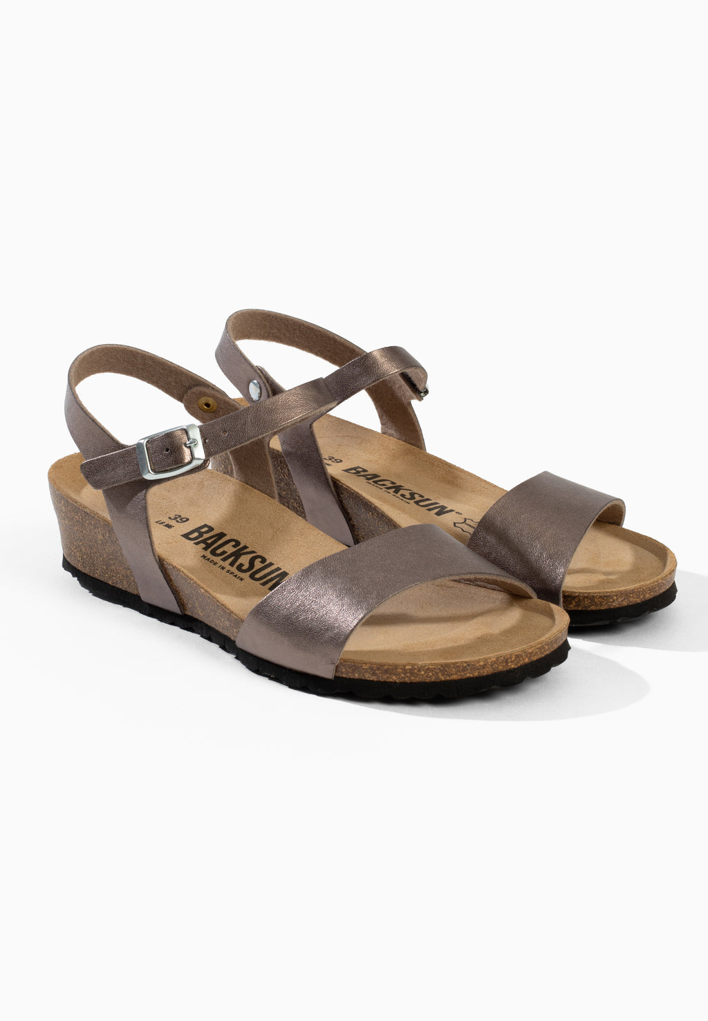 Sandales Calabria Compensées et semi-compensées Bronze