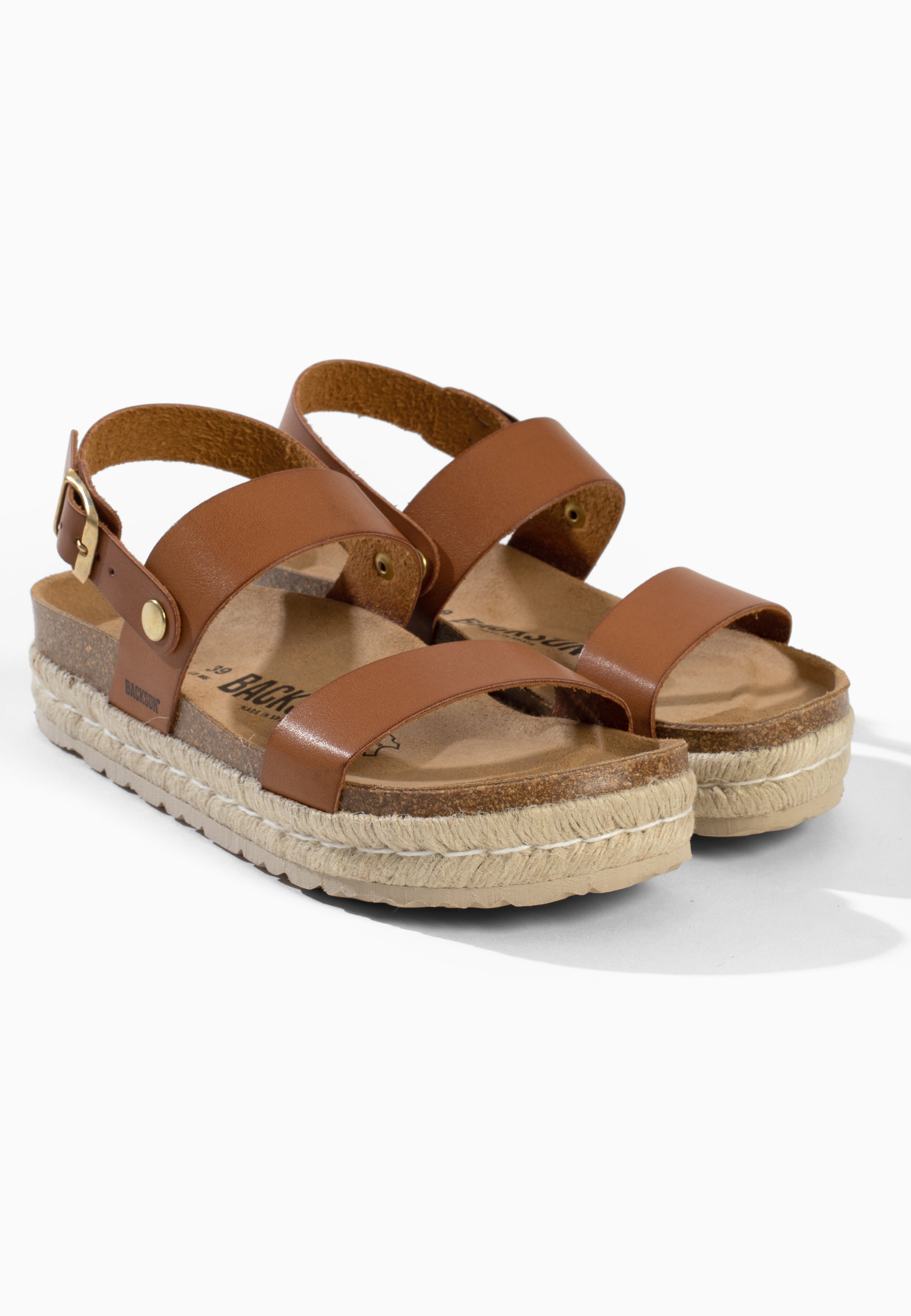 Sandales à Plateforme Diadema Beige