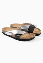 Sandales Tingo Multi-Brides Noir et argent