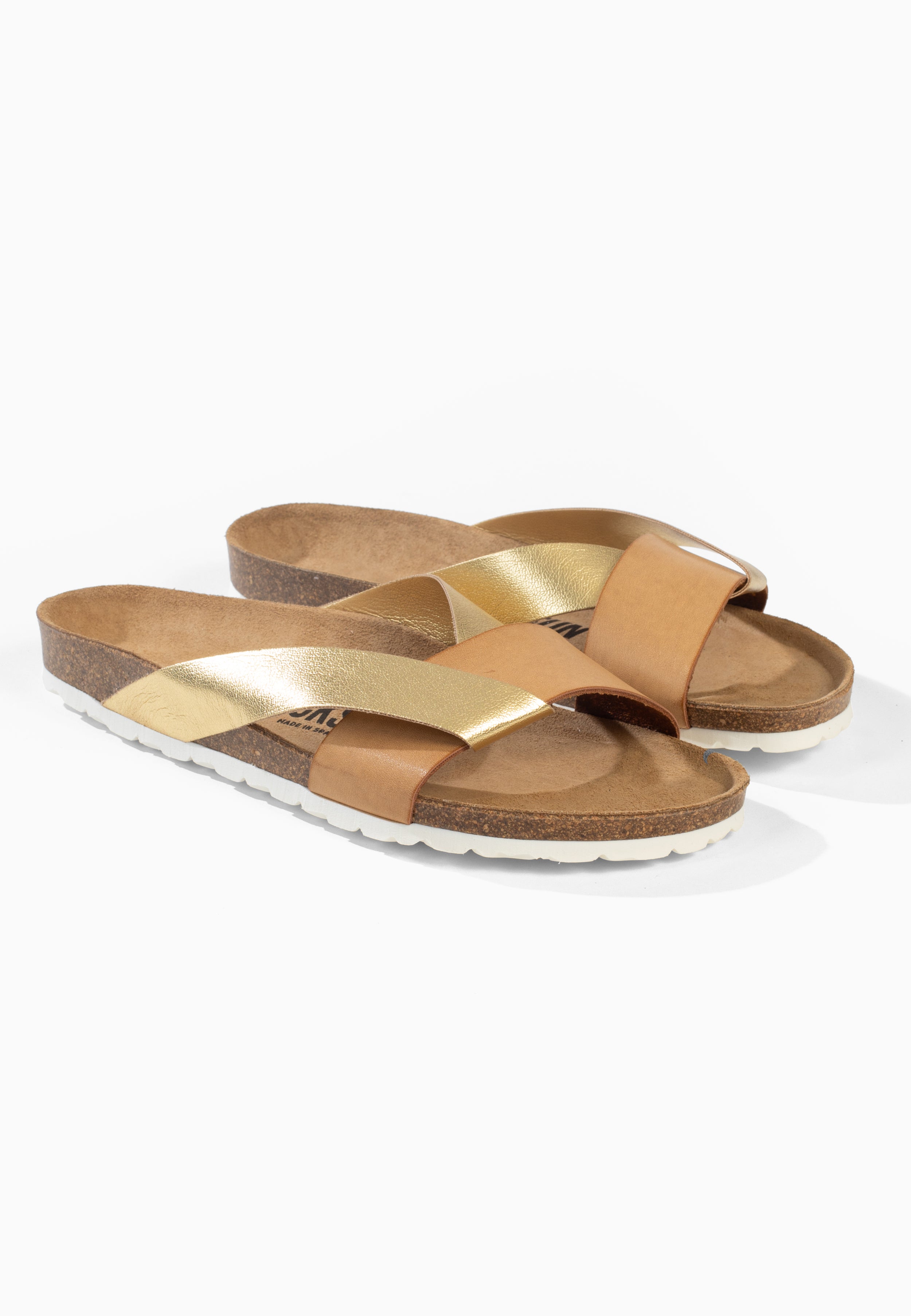 Sandales Tingo Multi-Brides Camel et or