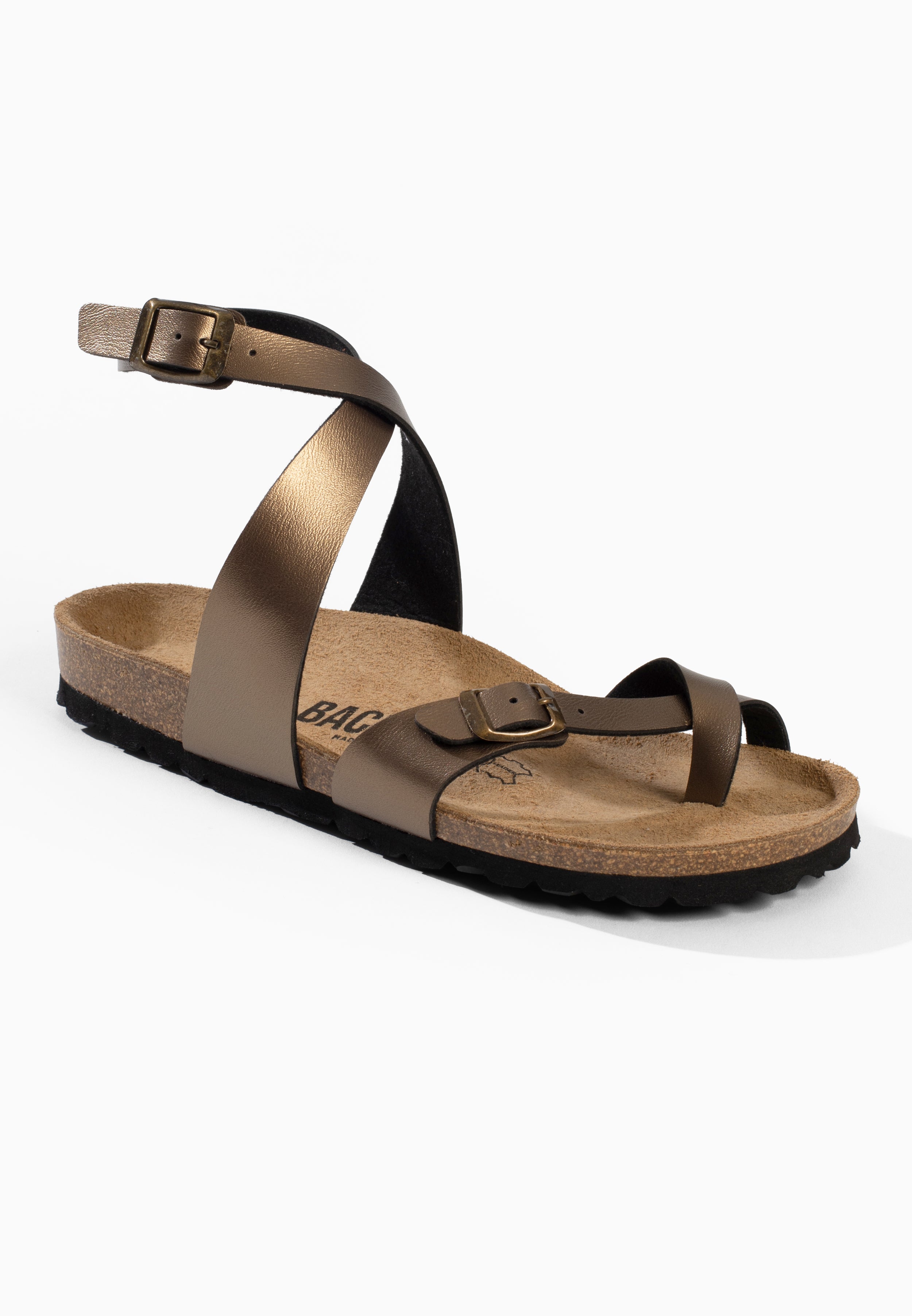 Sandales à Entre-doigts Mala Bronze