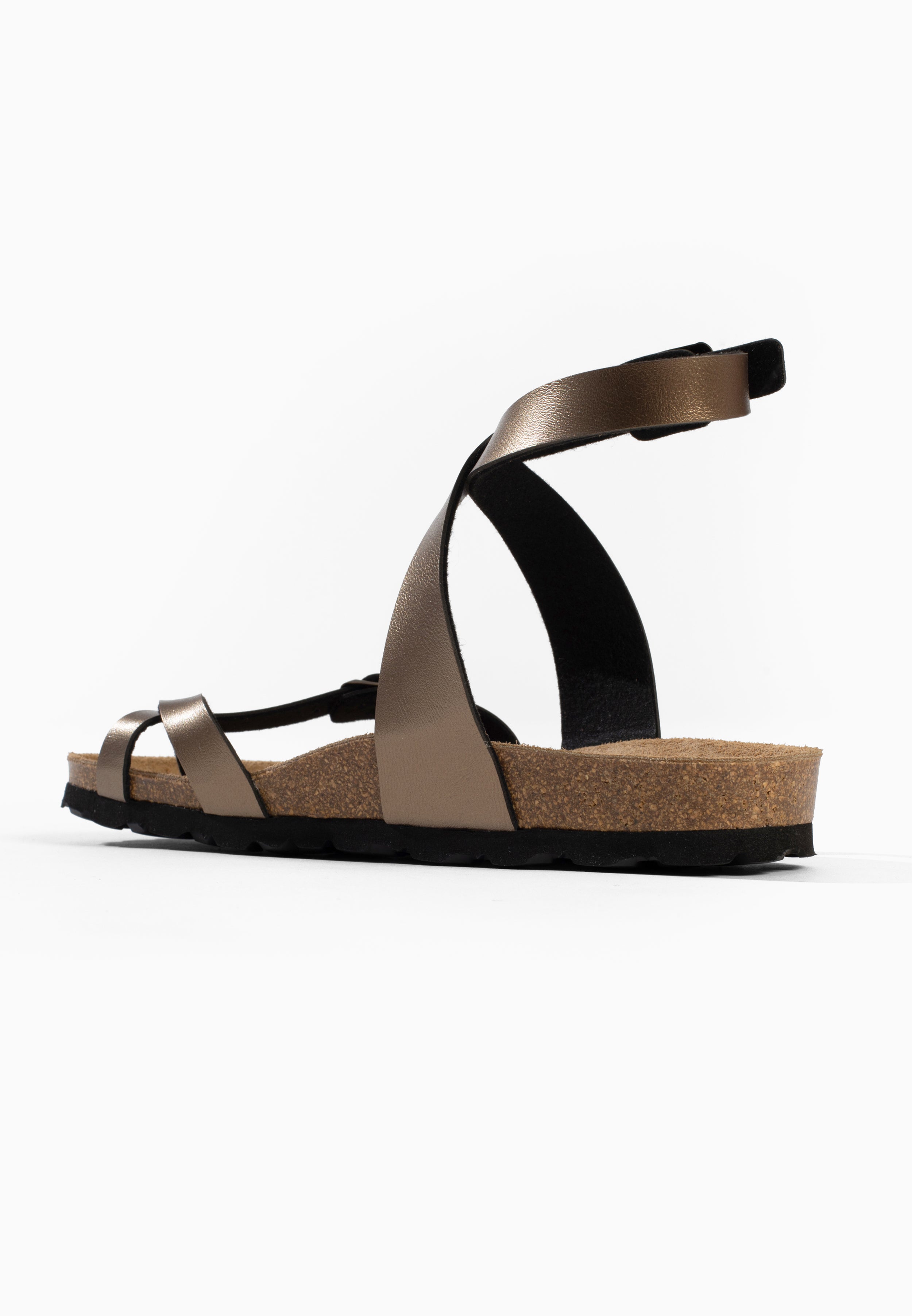 Sandales à Entre-doigts Mala Bronze