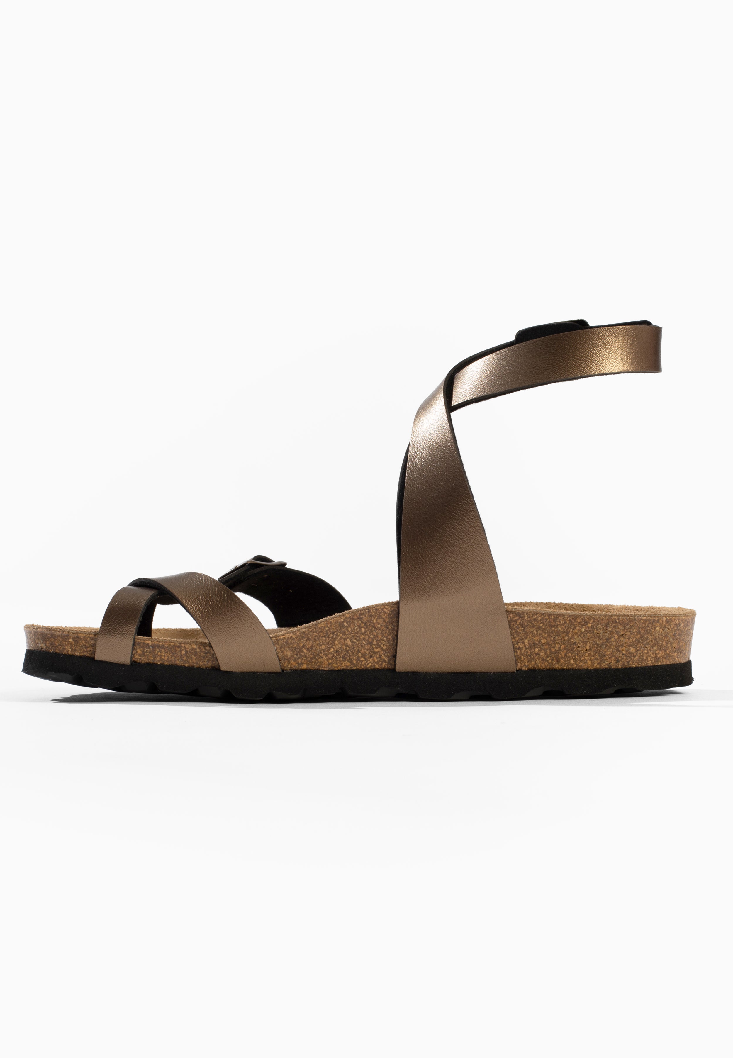 Sandales à Entre-doigts Mala Bronze