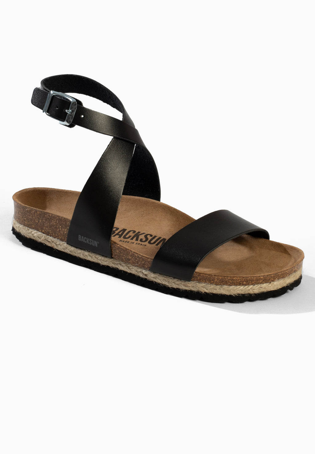 Sandales Ferrenafe Multi-Brides Noir