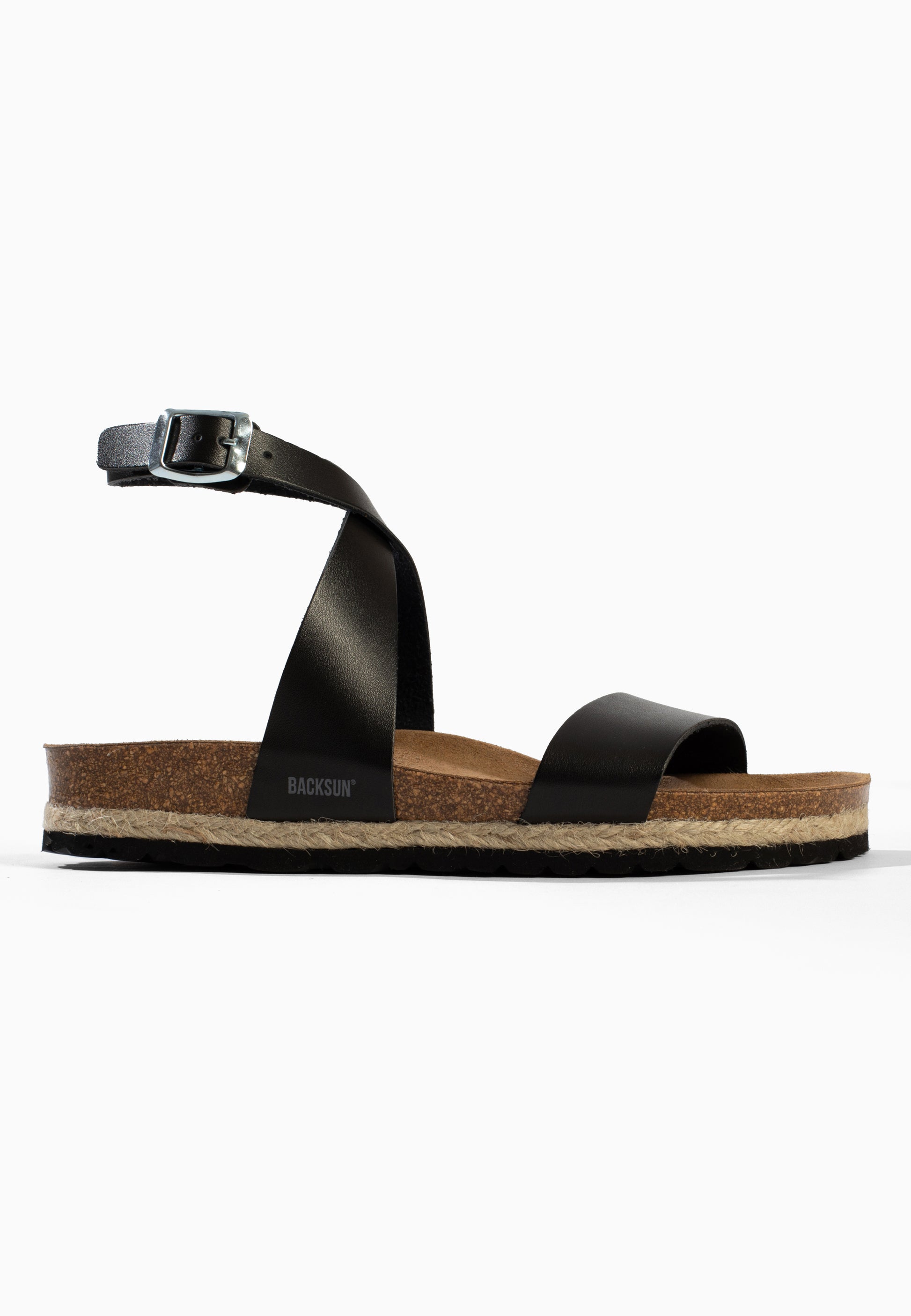 Sandales Ferrenafe Multi-Brides Noir