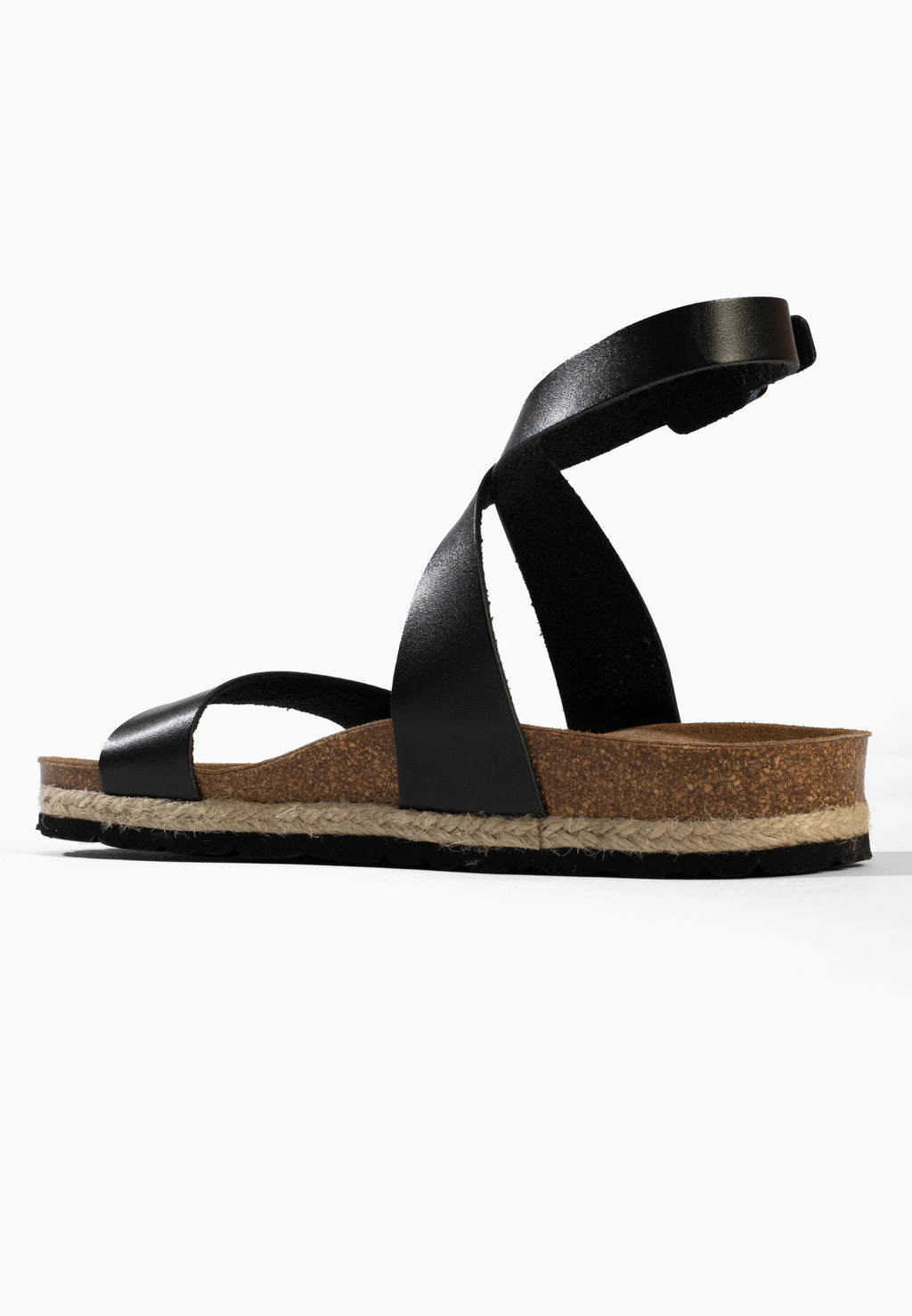 Sandales Ferrenafe Multi-Brides Noir