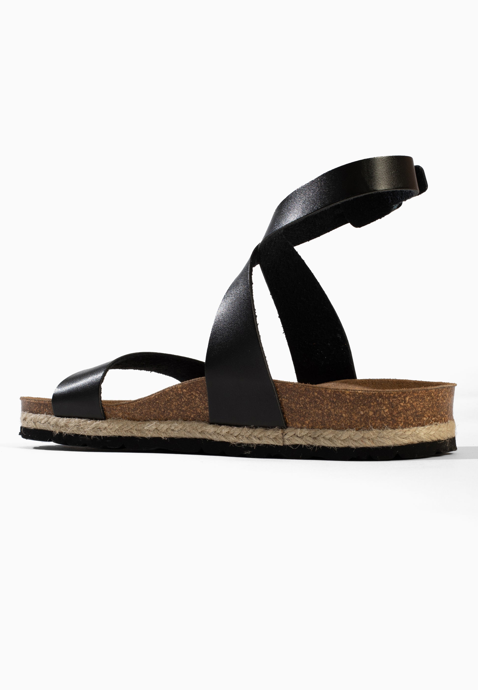 Sandales Ferrenafe Multi-Brides Noir