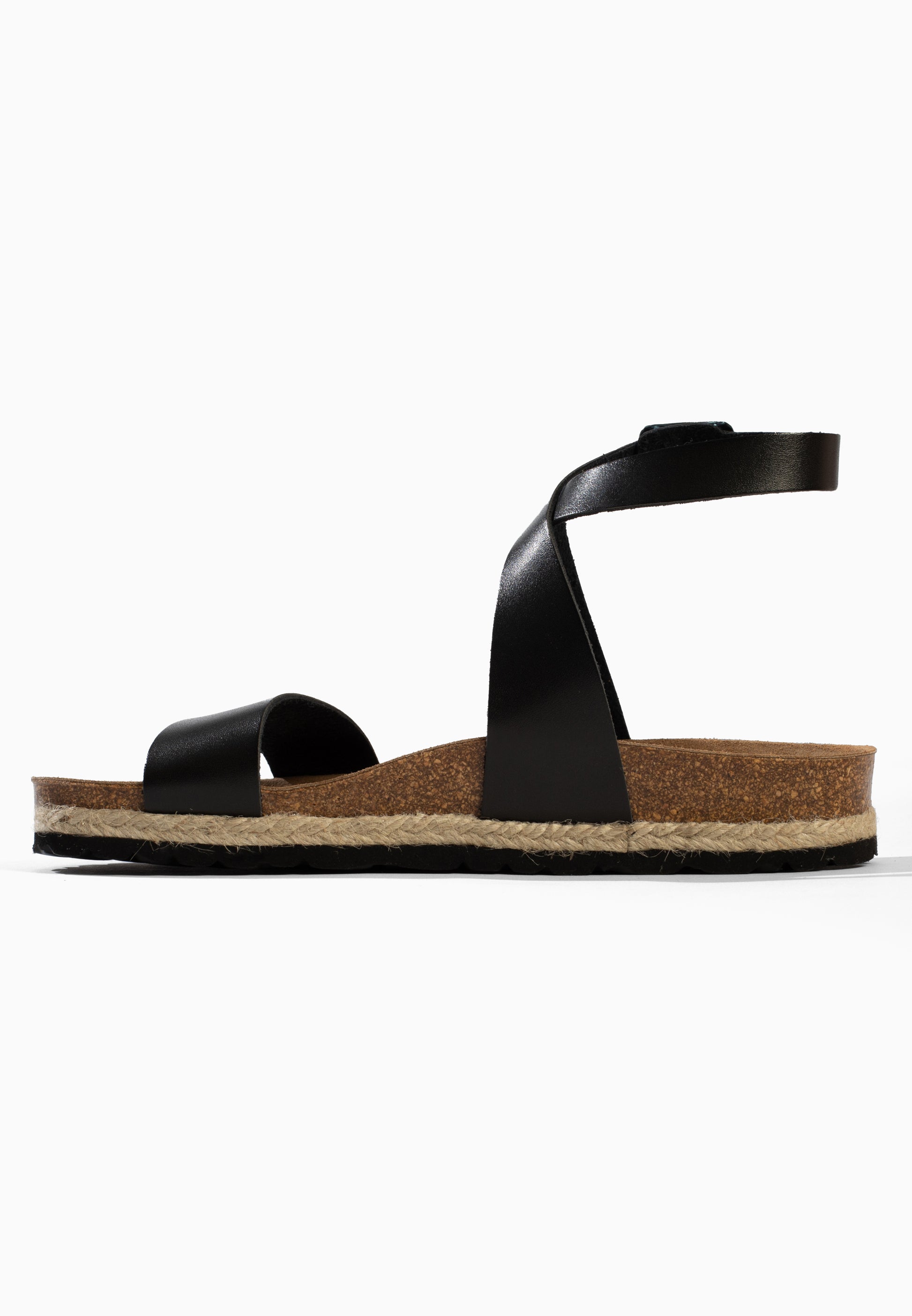 Sandales Ferrenafe Multi-Brides Noir