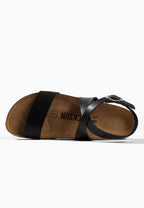 Sandales Ferrenafe Multi-Brides Noir