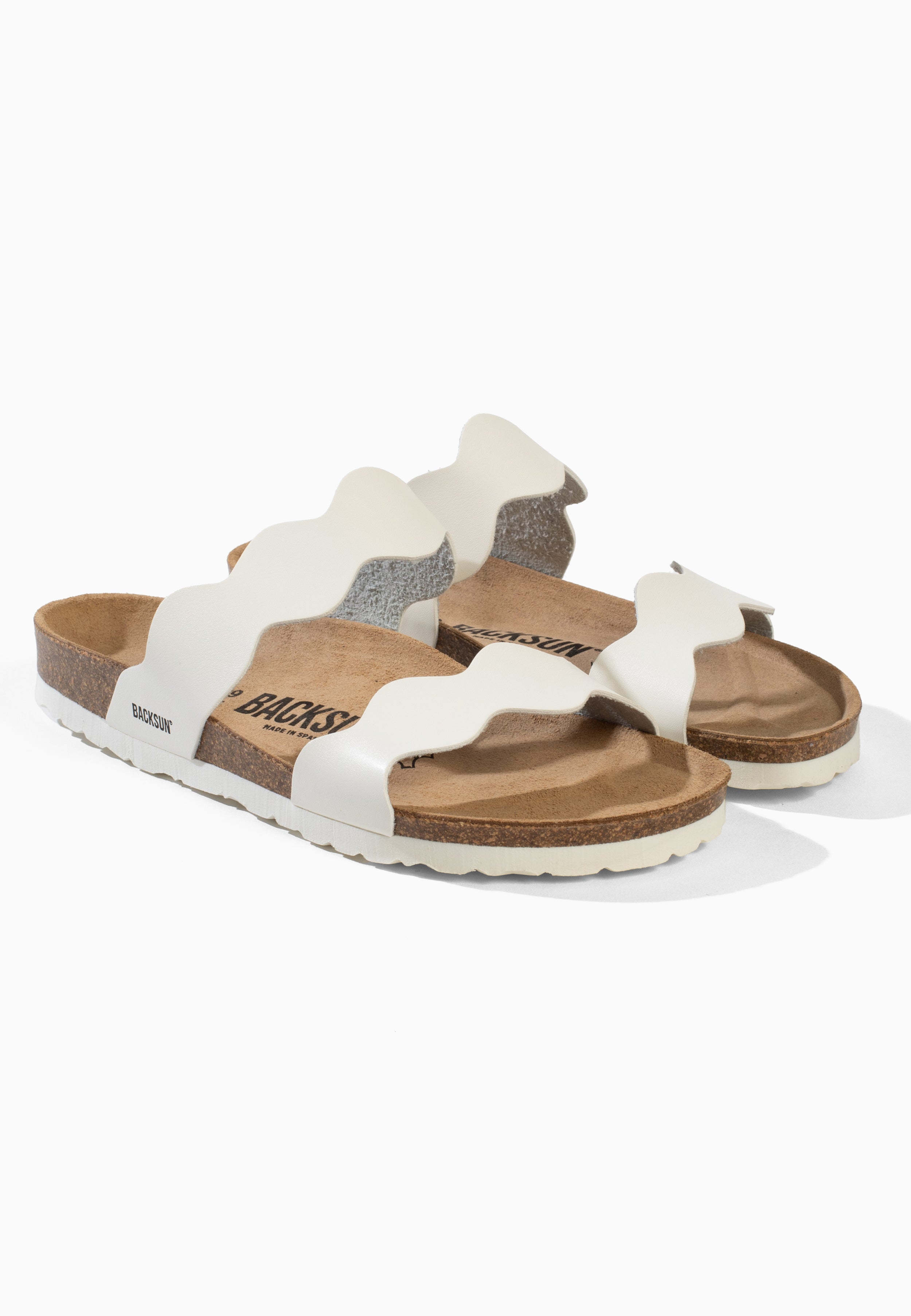 Sandales 2 Brides Sechura Blanc