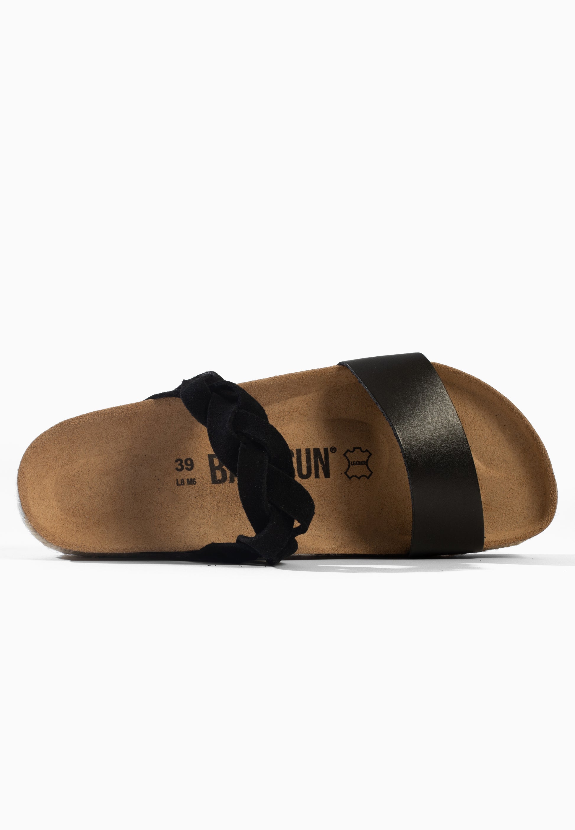 Bagua Platform Sandals Black