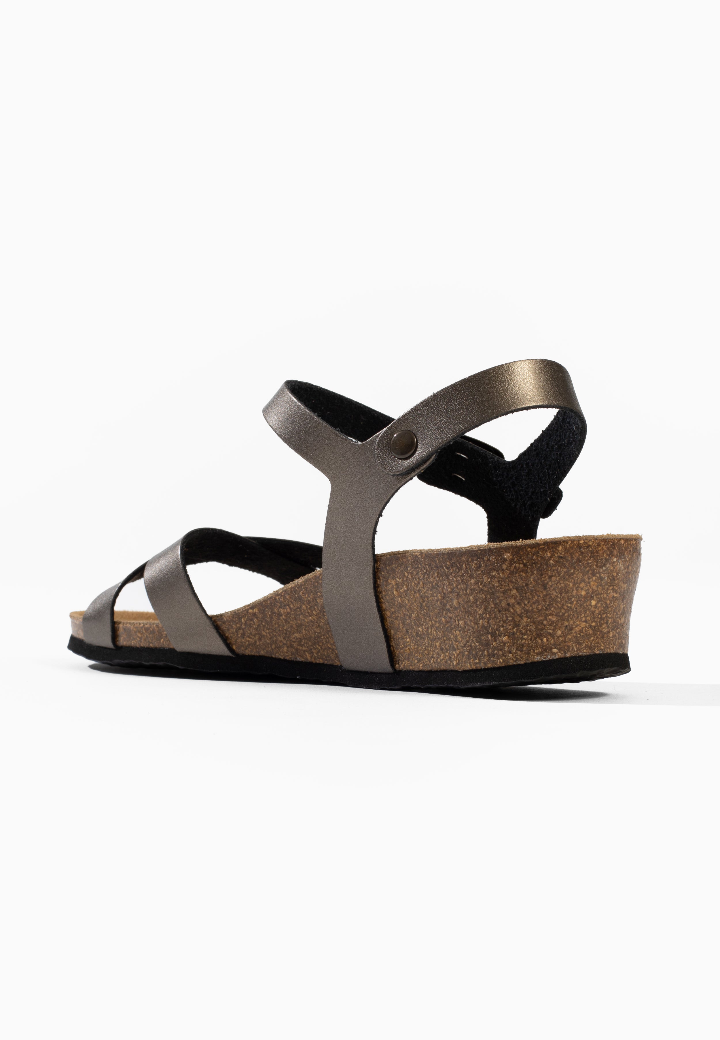Sandales Nalec Compensées et semi-compensées Pewter