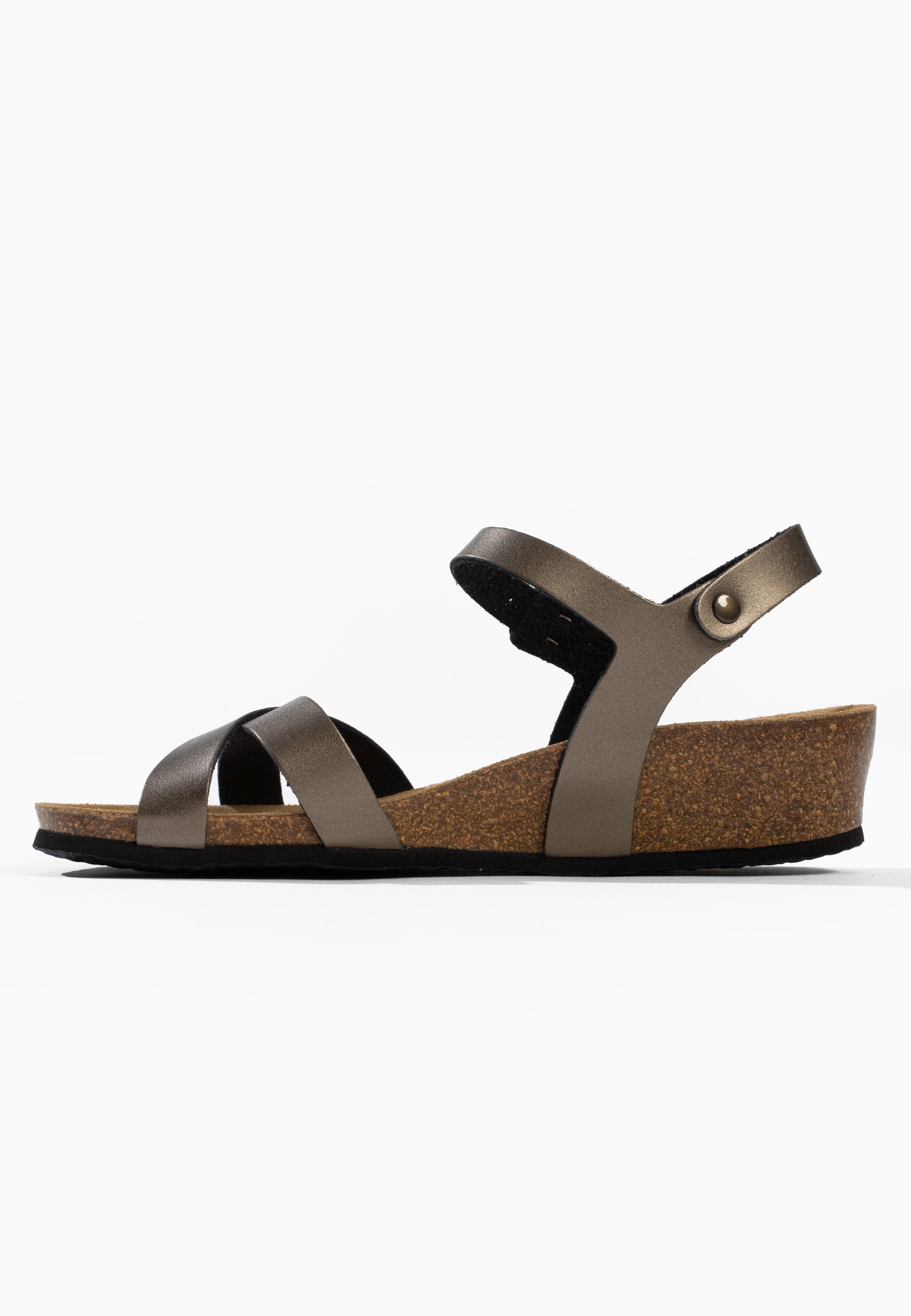 Sandales Nalec Compensées et semi-compensées Pewter