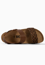 Gaias sandals with Leopard platform