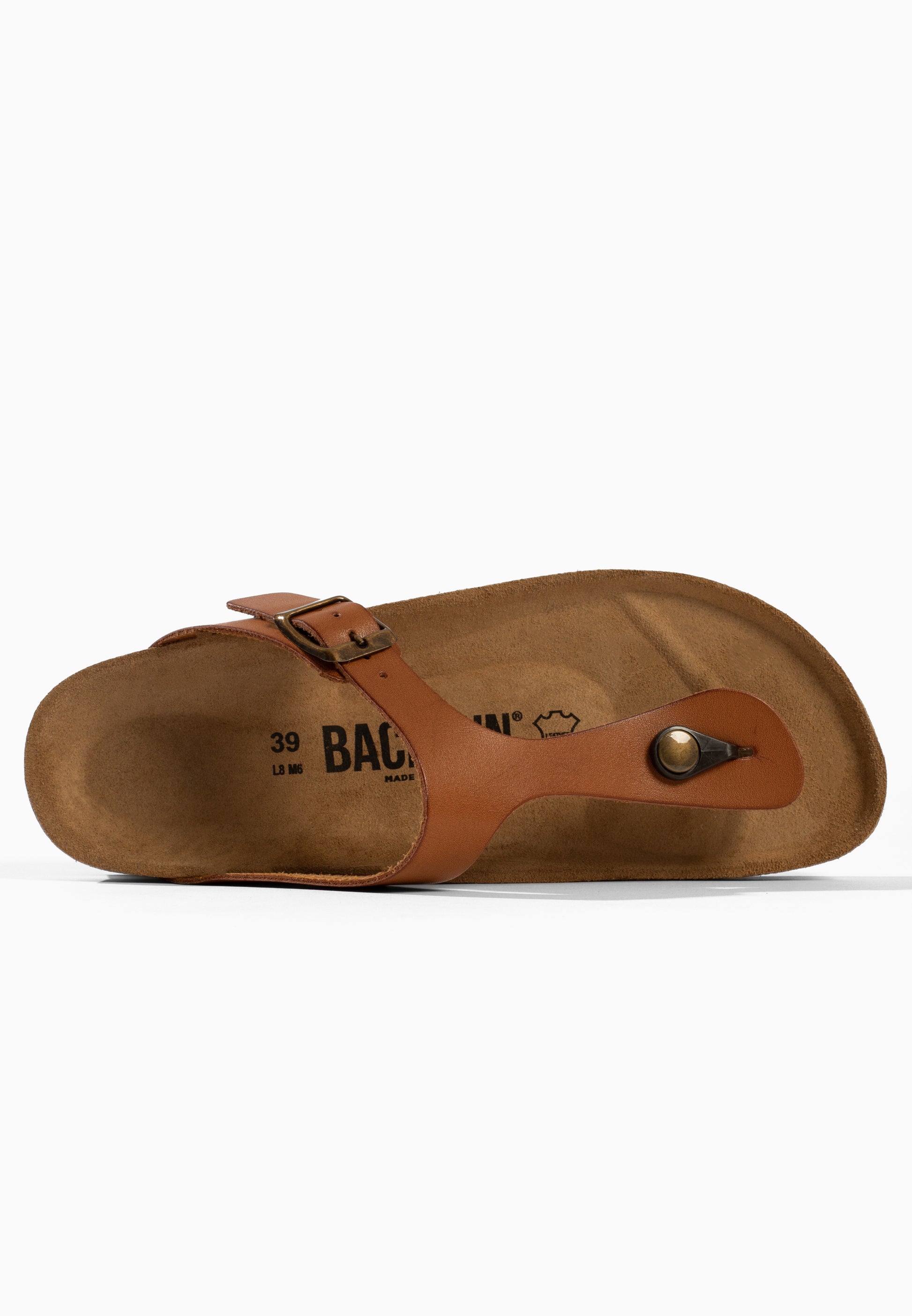 Alghero Tan Platform Sandals
