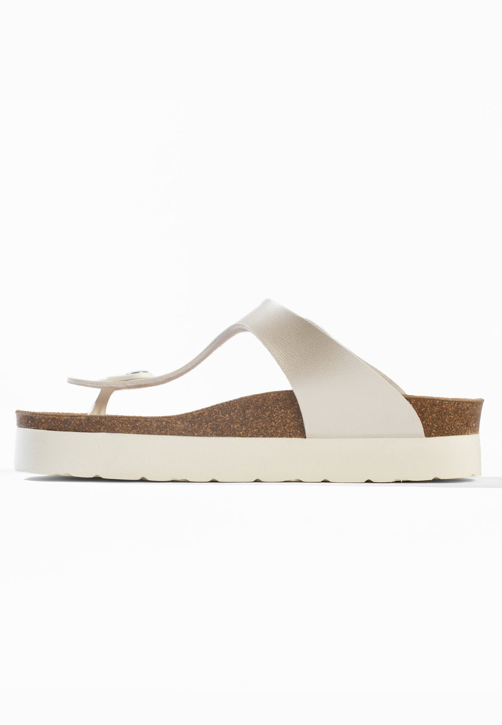 Alghero Off-White Platform Sandals