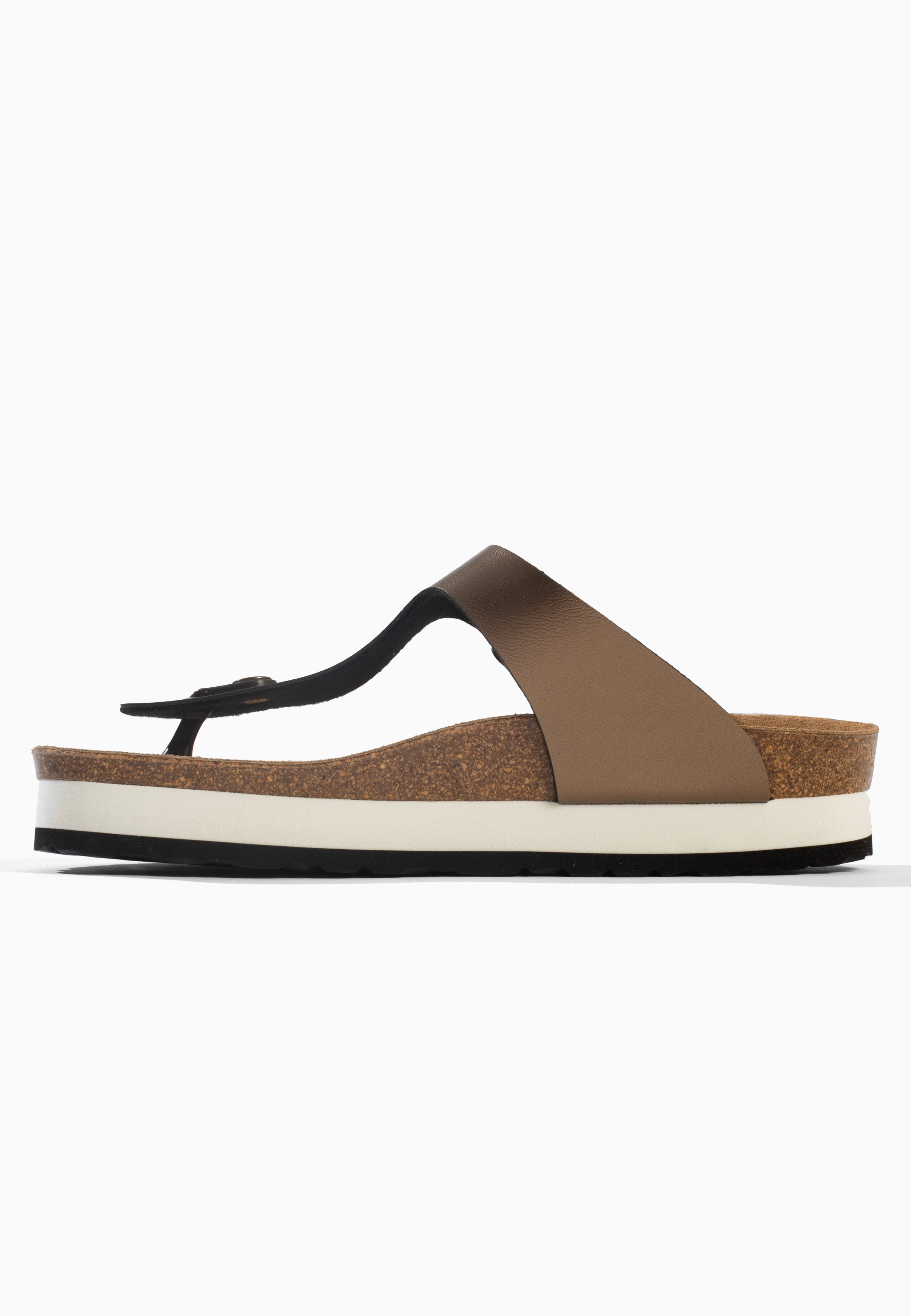 Sandales Alghero à plateforme Bronze