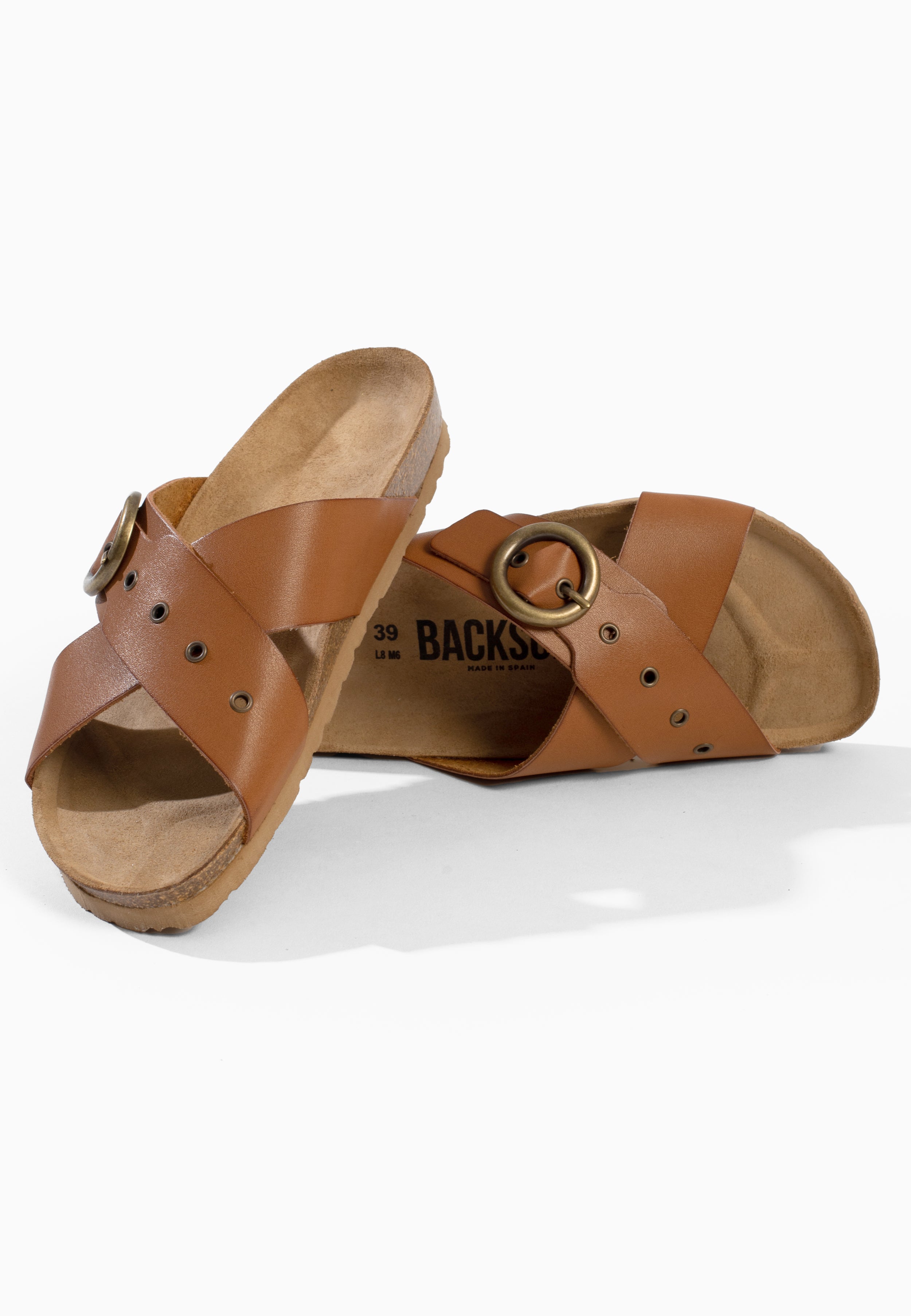 Sandales Bari 2 Brides Beige