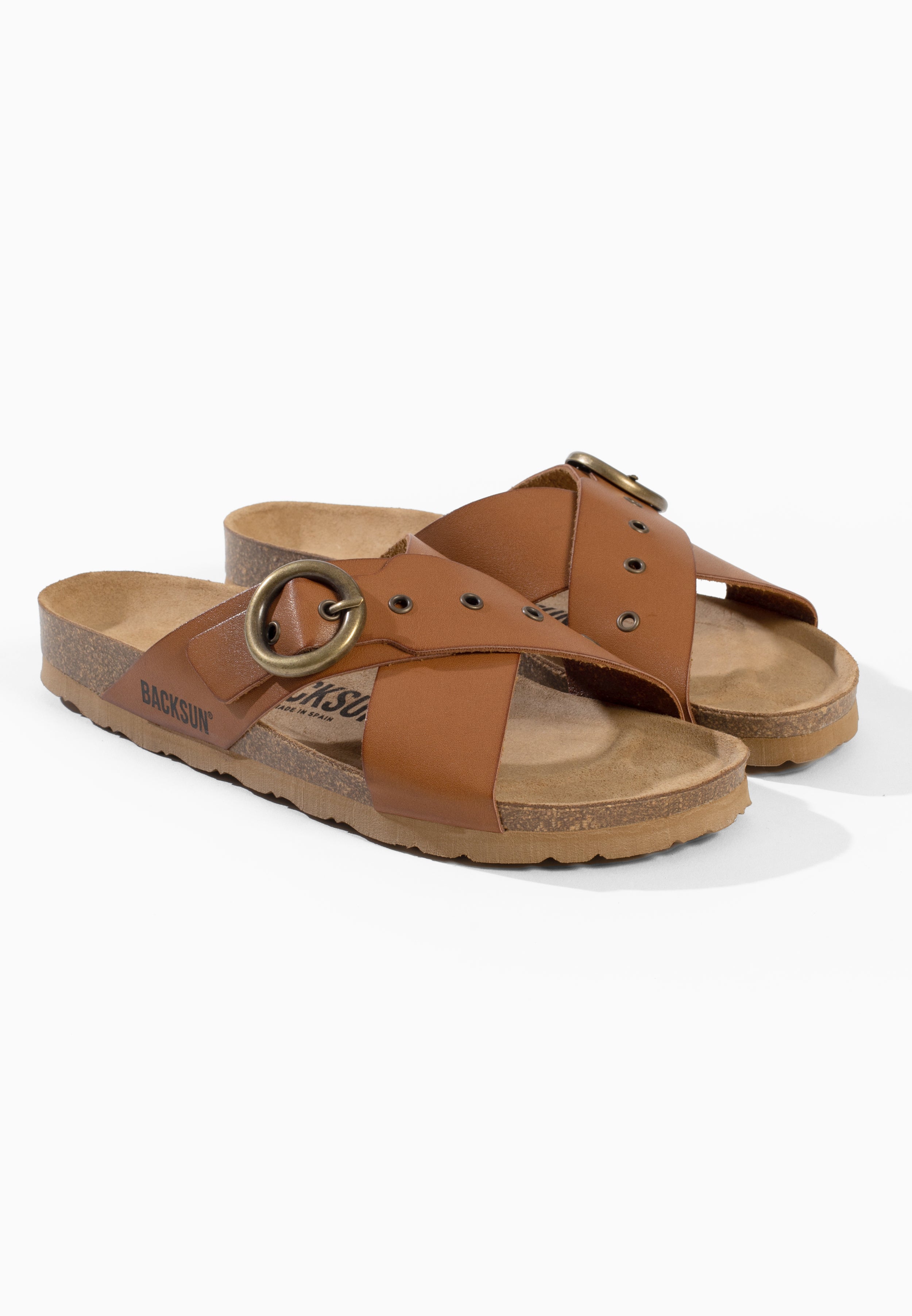 Sandales Bari 2 Brides Beige