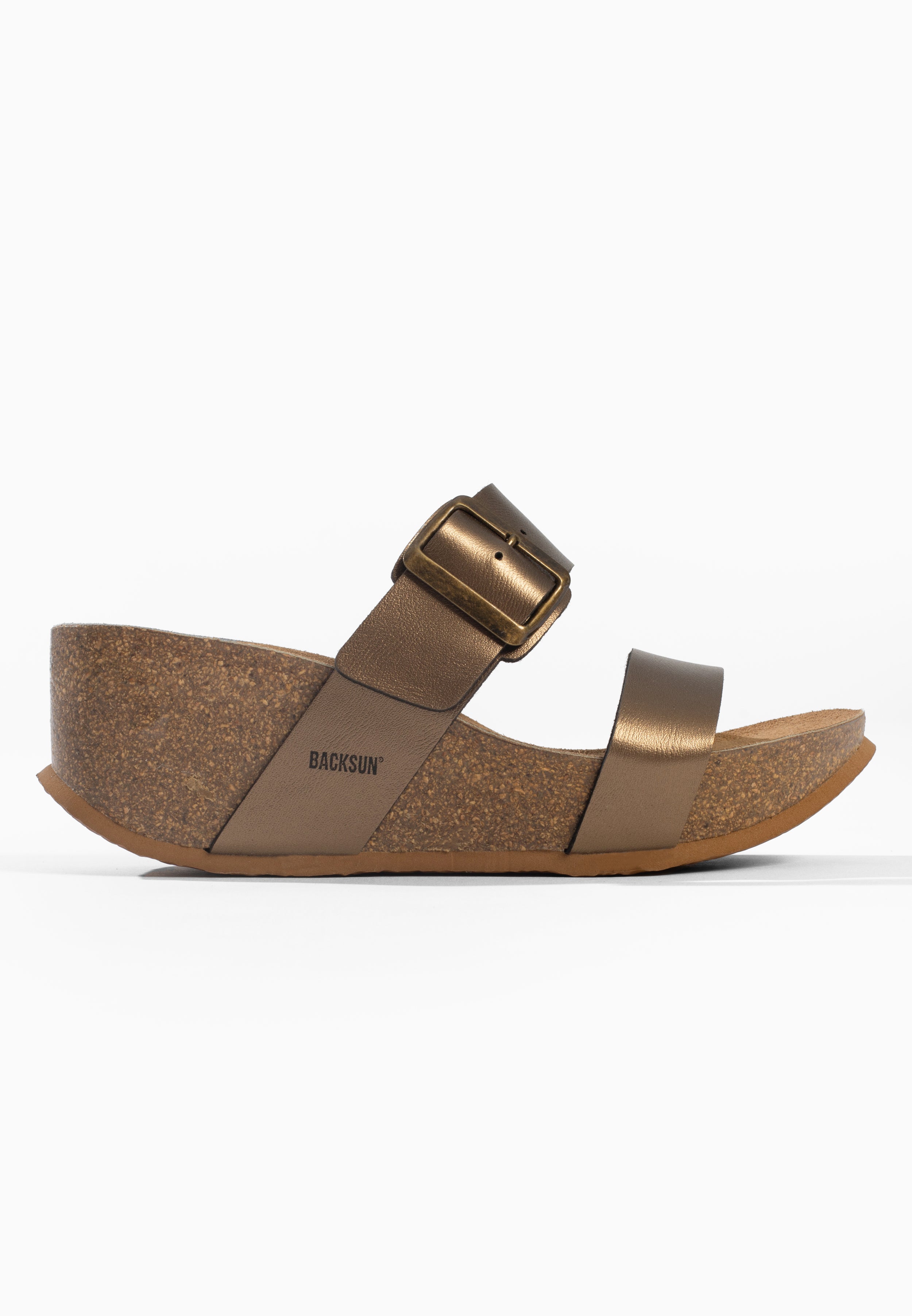 Sandales Jakarta Compensées et semi-compensées Bronze